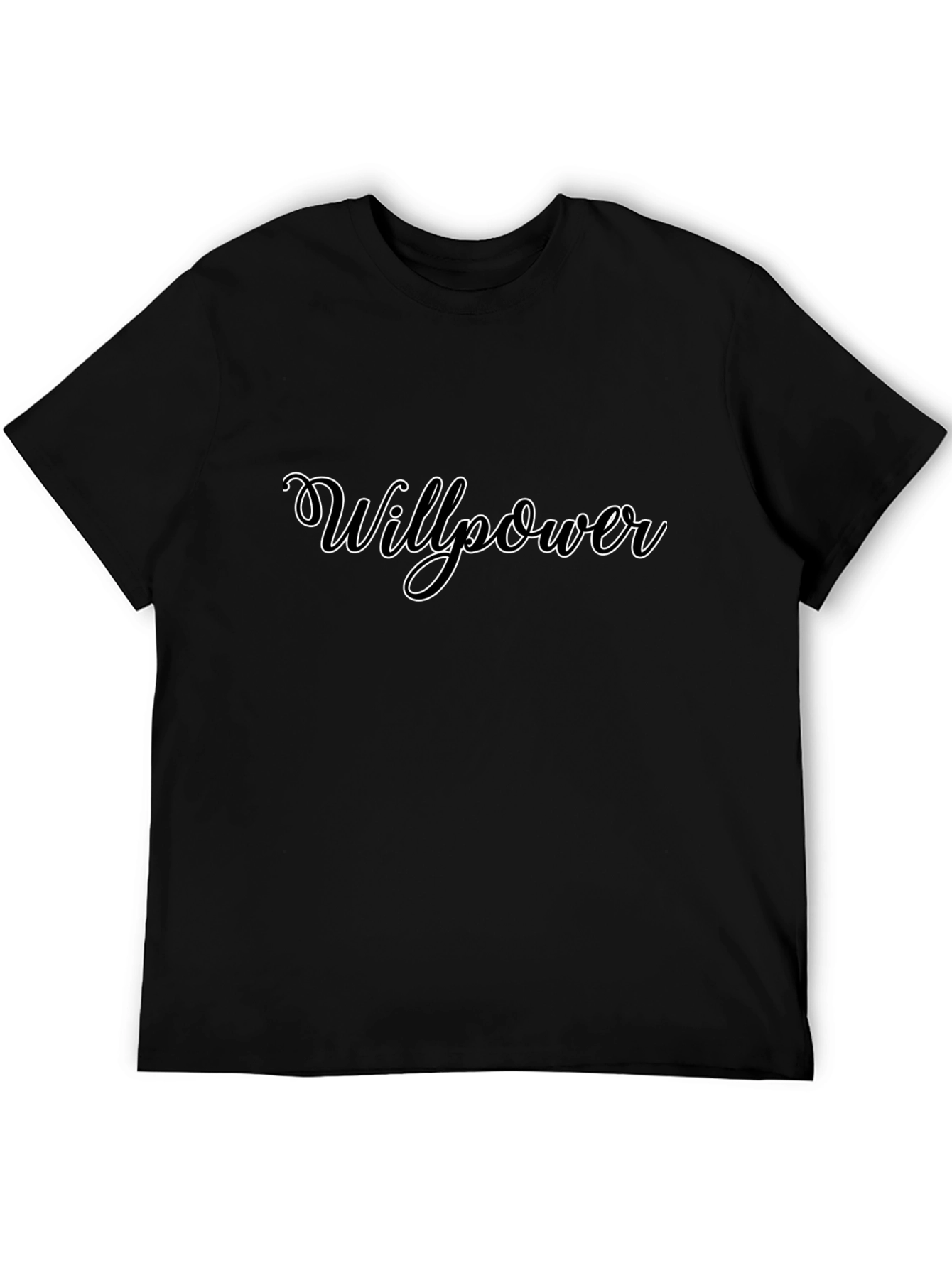 Willpower Graphic Tee - Classic Black T-Shirt