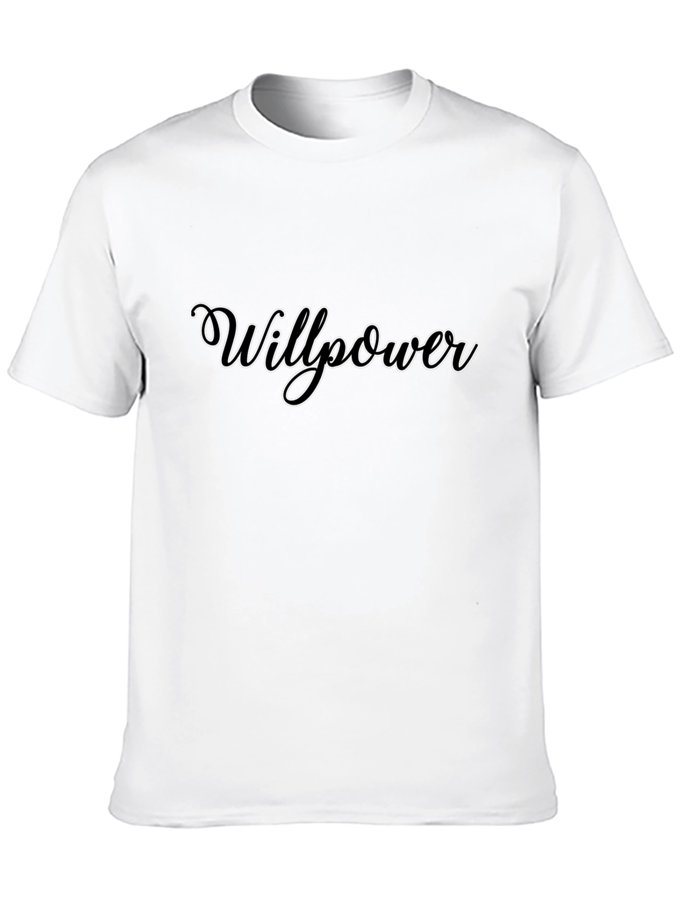 Willpower Graphic Tee - Classic Black T-Shirt