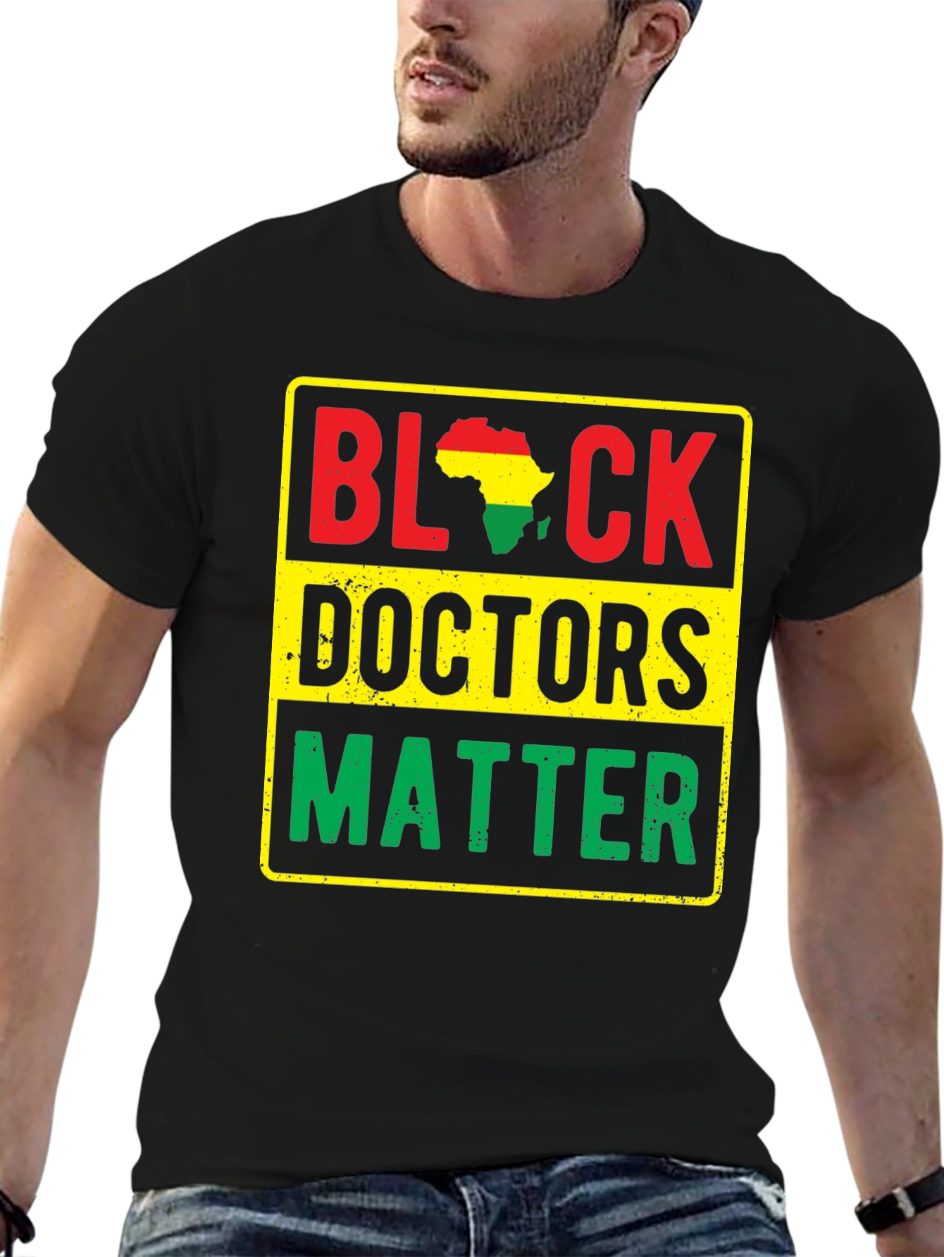Black Doctors Matter T-Shirt - Statement Tee