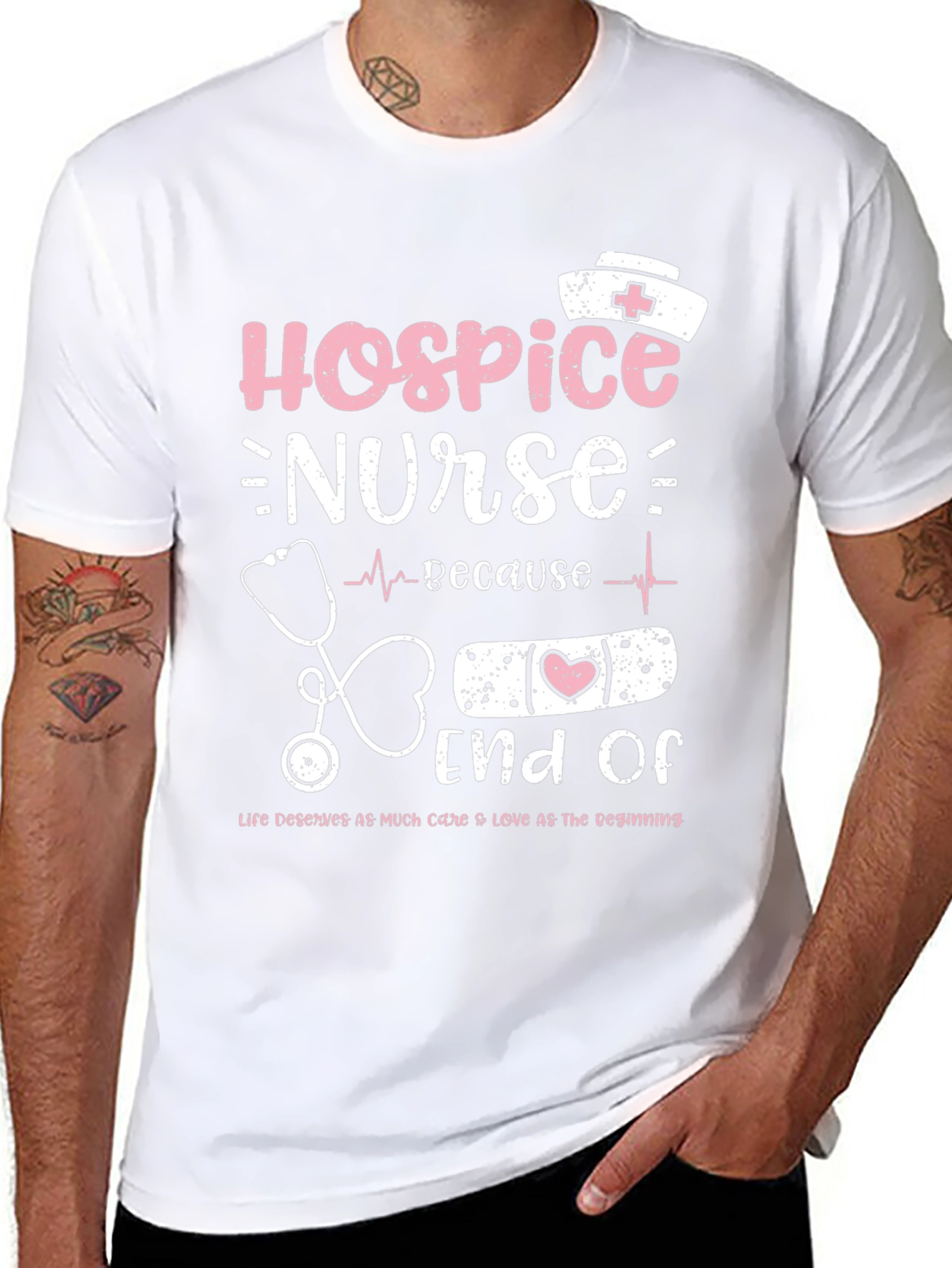 Hospice Nurse T-Shirt - End of Life Care Apparel