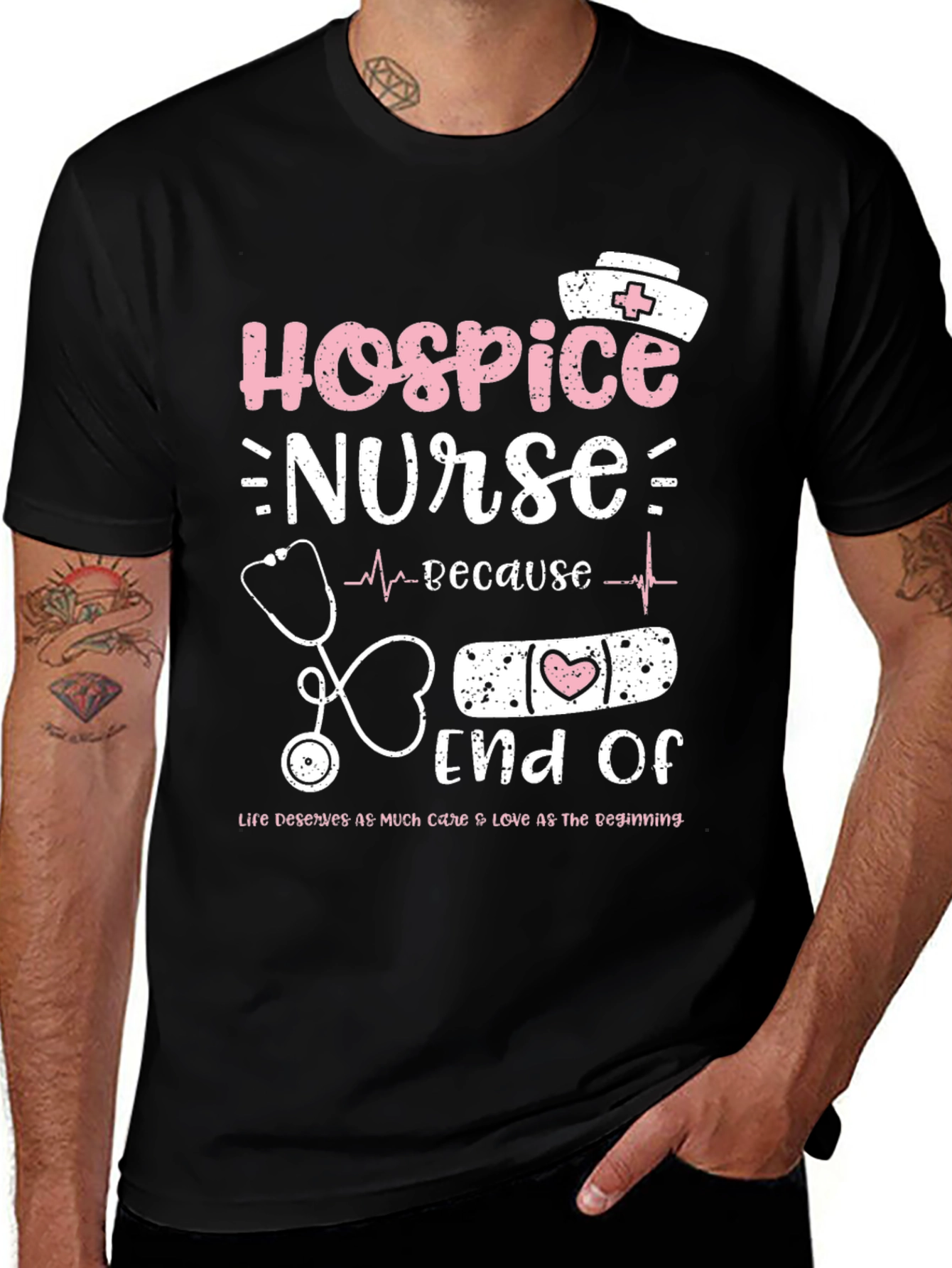 Hospice Nurse T-Shirt - End of Life Care Apparel