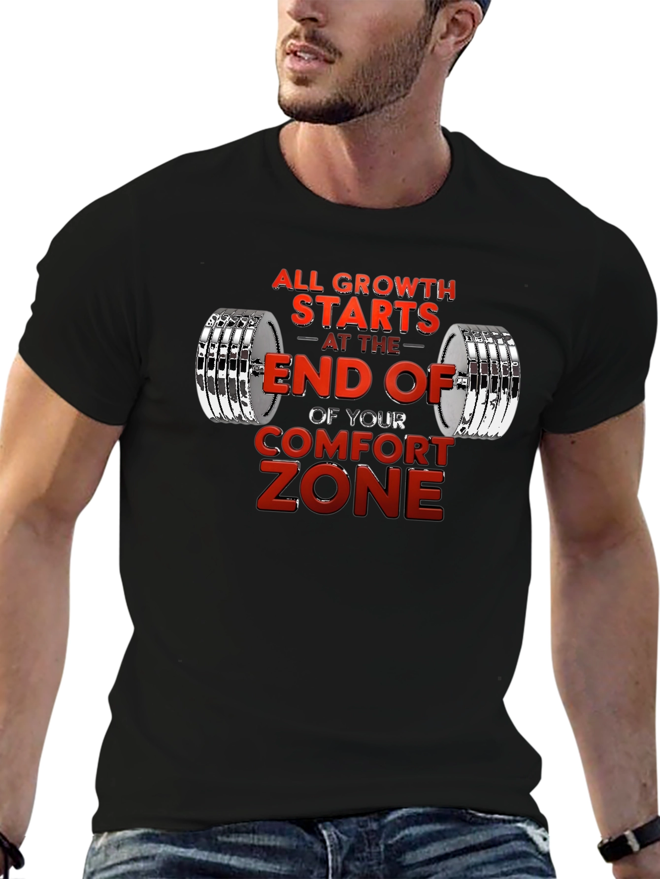 Growth Comfort Zone Gym T-Shirt