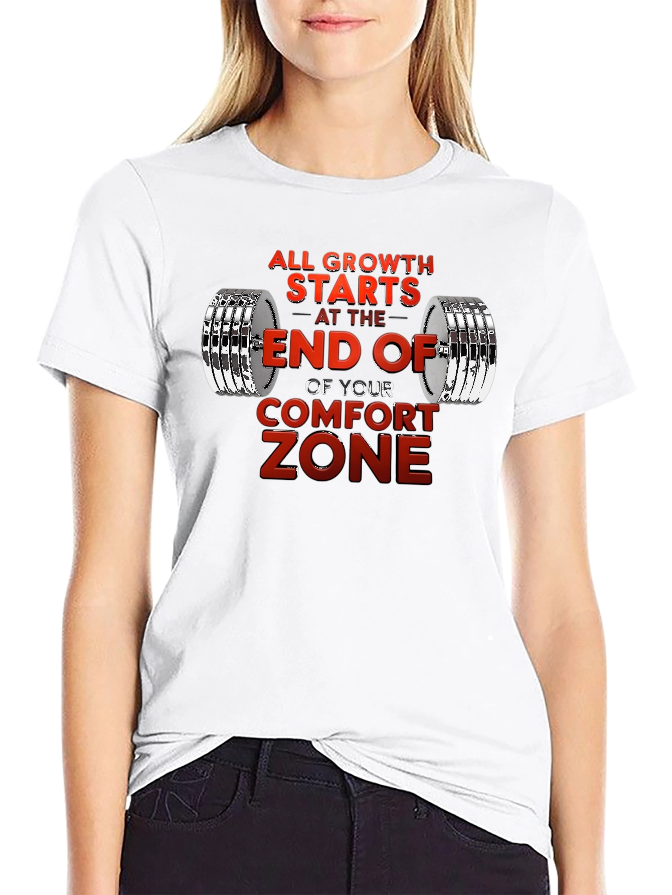 Growth Comfort Zone Gym T-Shirt