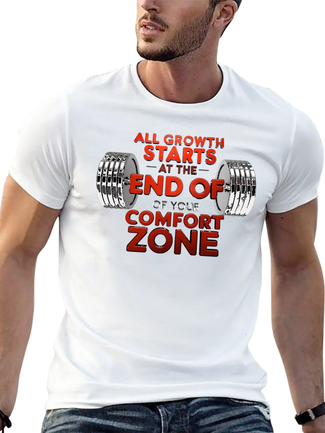 Growth Comfort Zone Gym T-Shirt