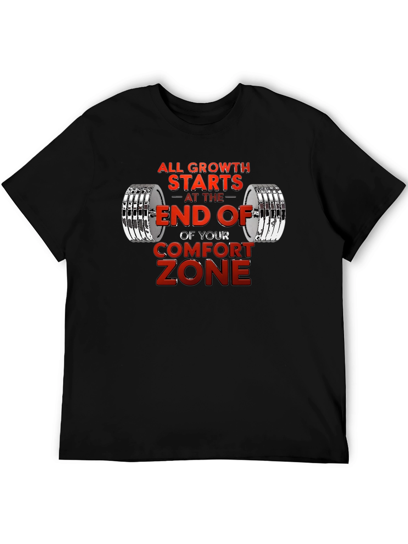 Growth Comfort Zone Gym T-Shirt