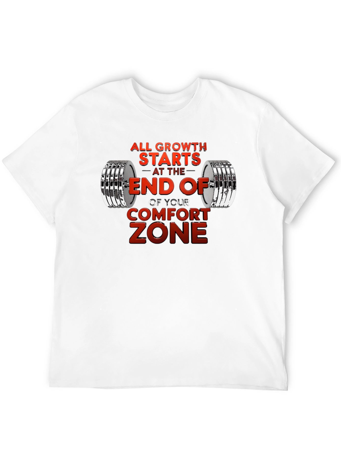 Growth Comfort Zone Gym T-Shirt