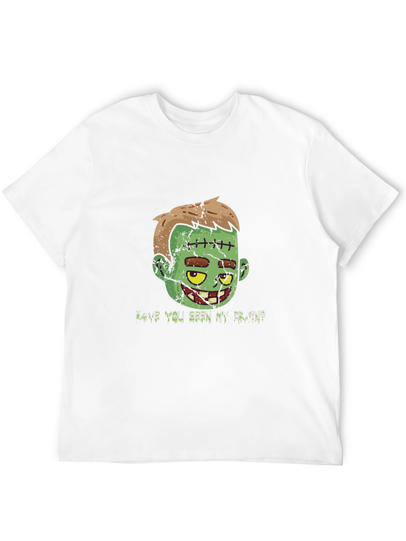 Zombie Brain T-Shirt - Halloween Graphic Tee