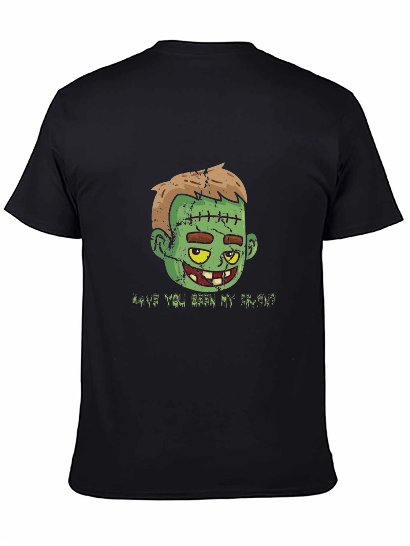 Zombie Brain T-Shirt - Halloween Graphic Tee
