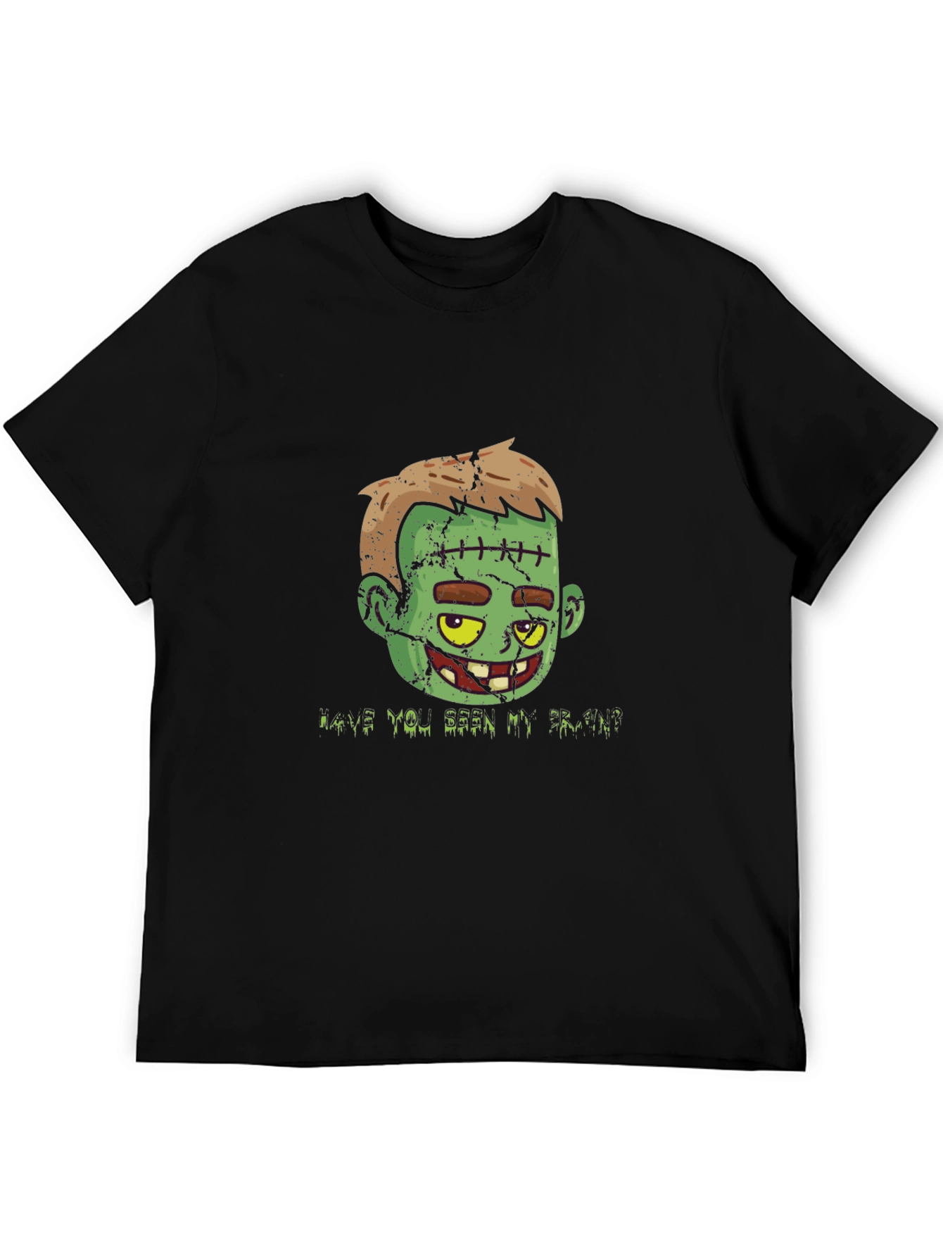 Zombie Brain T-Shirt - Halloween Graphic Tee