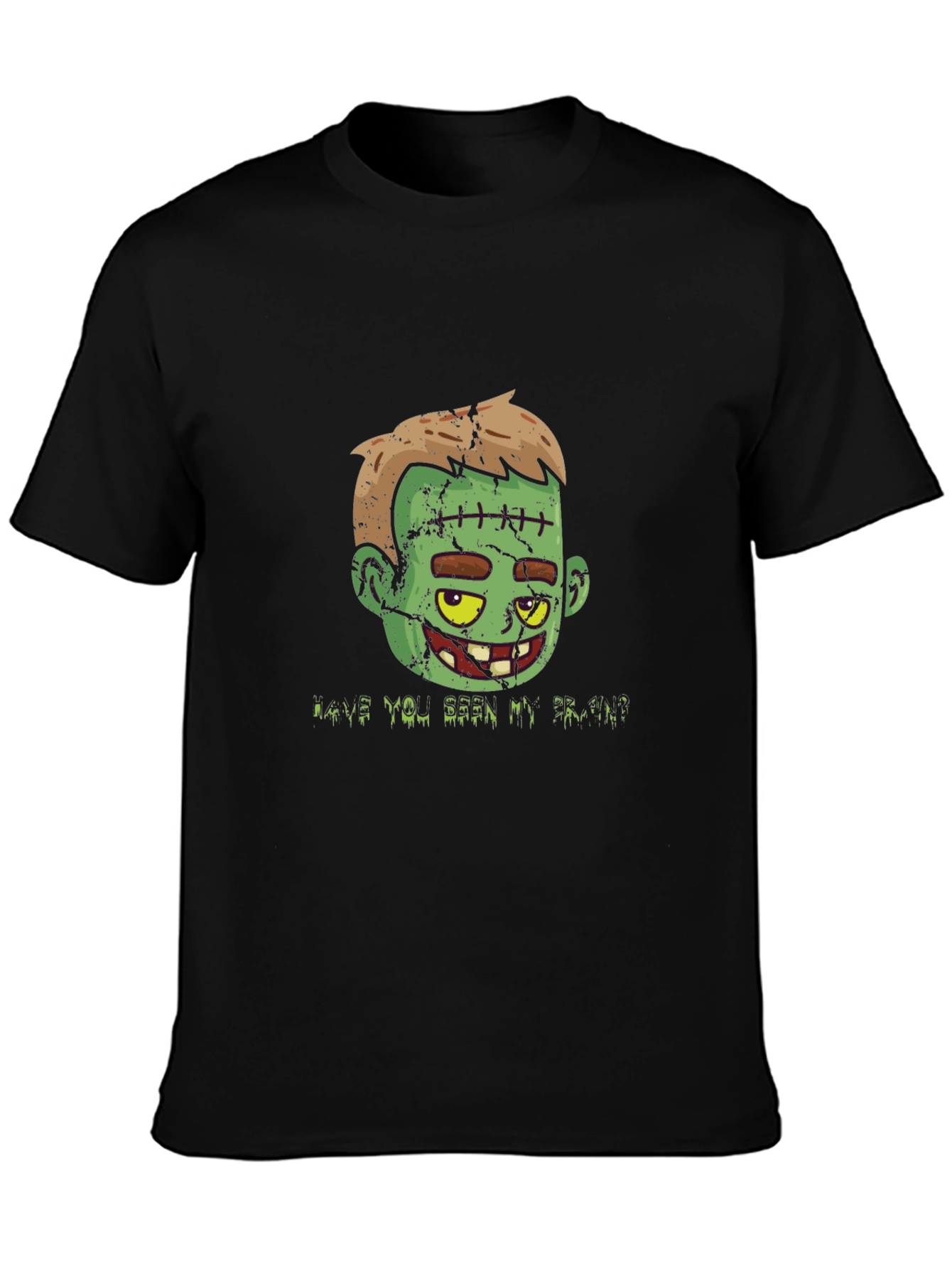 Zombie Brain T-Shirt - Halloween Graphic Tee