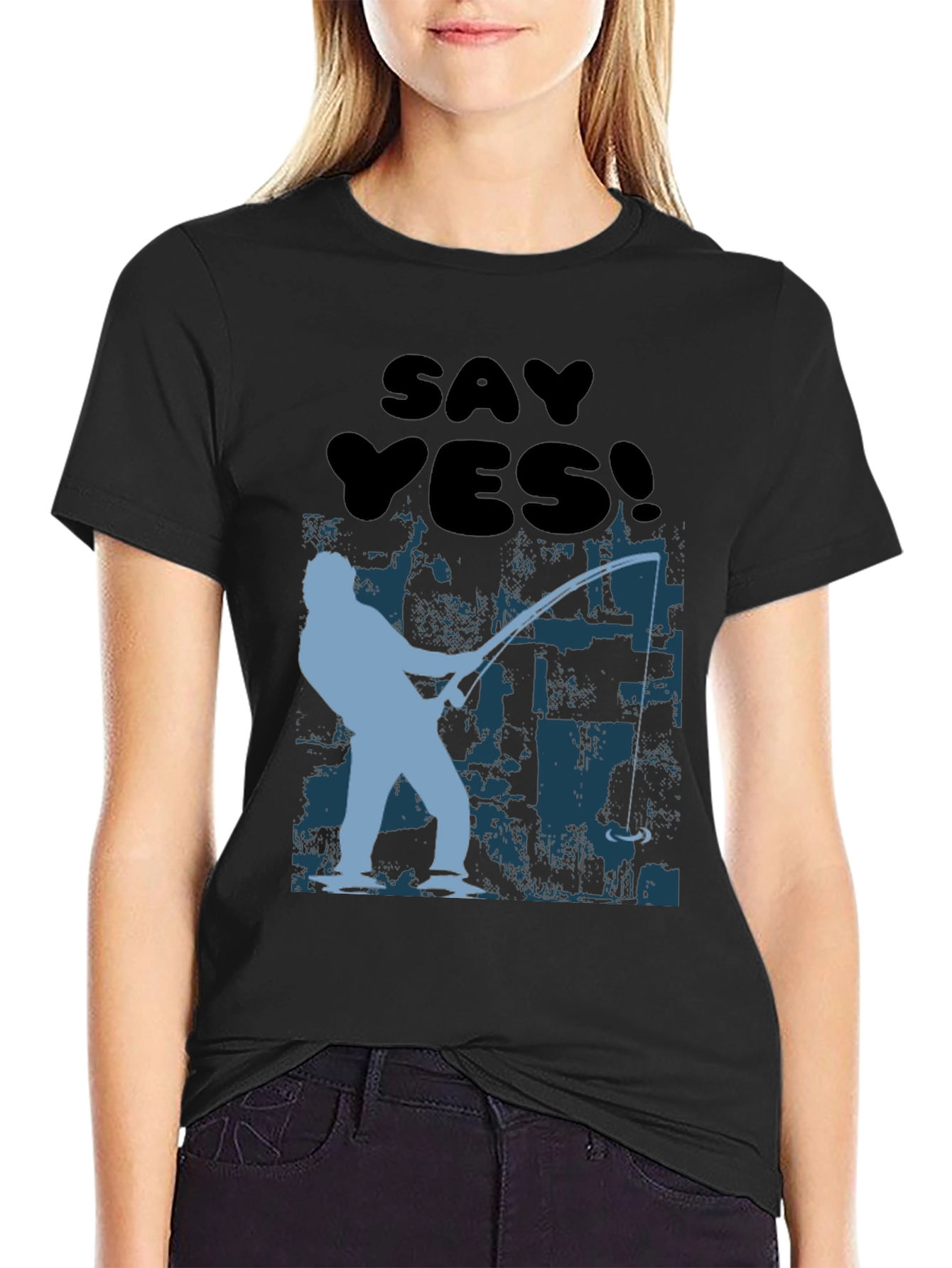 Say Yes! Fishing T-Shirt