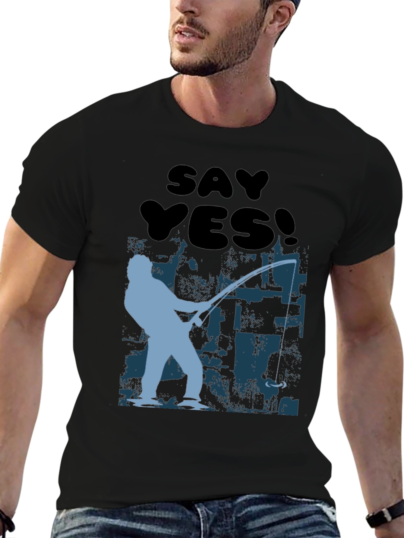 Say Yes! Fishing T-Shirt