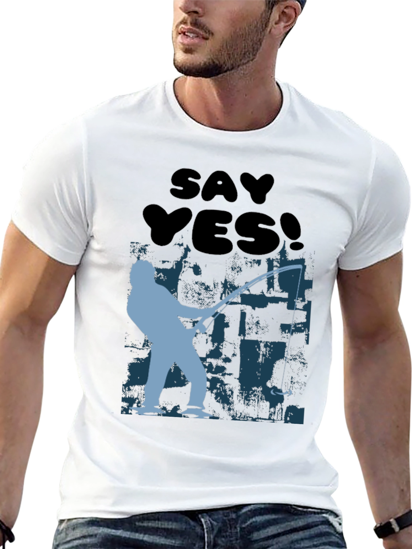 Say Yes! Fishing T-Shirt