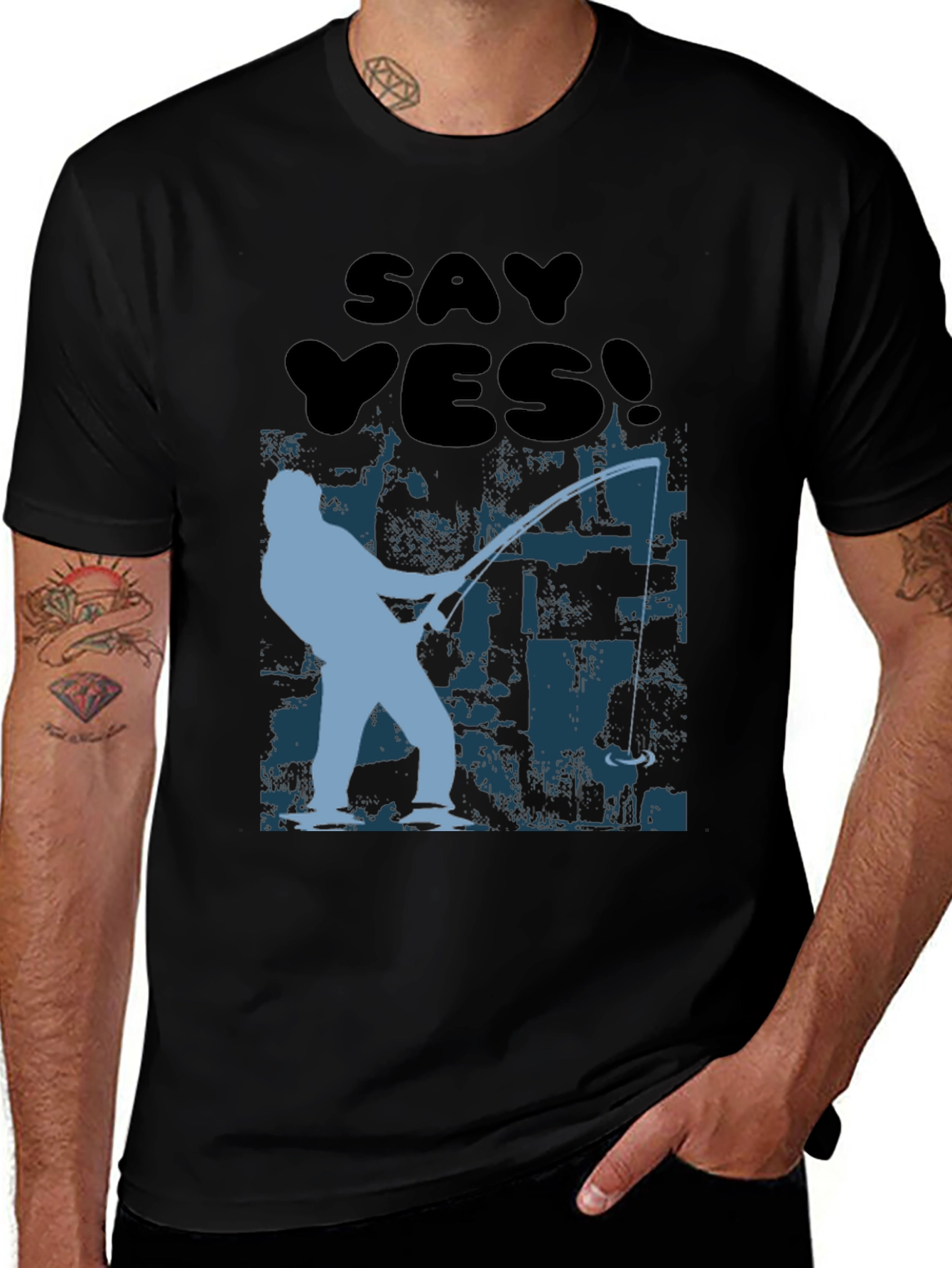 Say Yes! Fishing T-Shirt