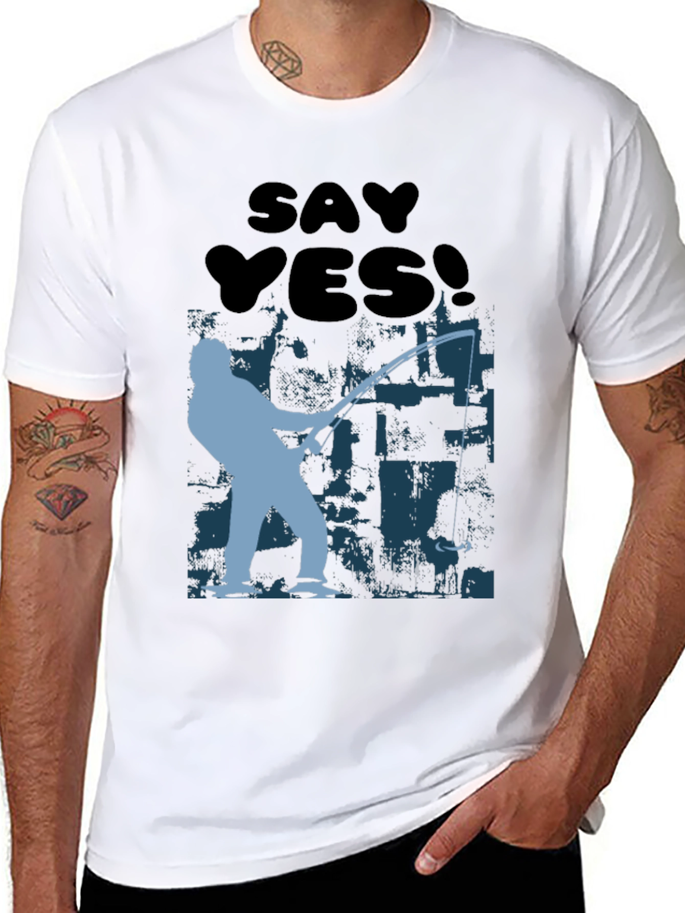 Say Yes! Fishing T-Shirt