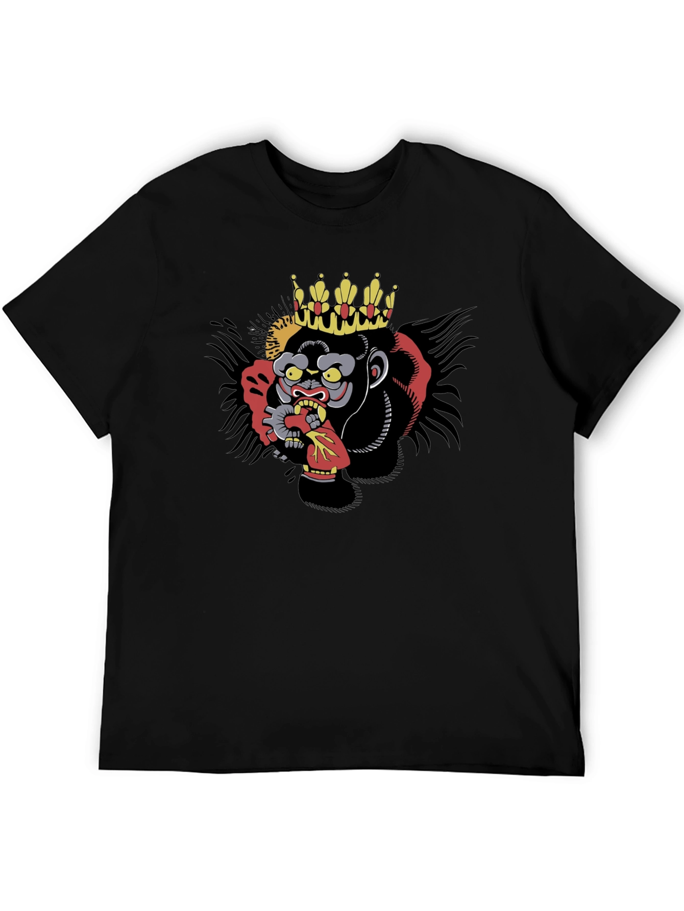 King Kong Graphic Tee - Edgy Mens Shirt