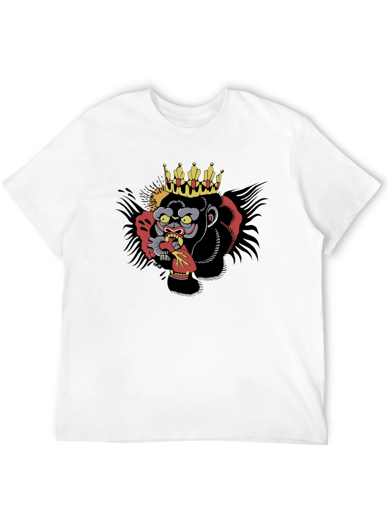 King Kong Graphic Tee - Edgy Mens Shirt