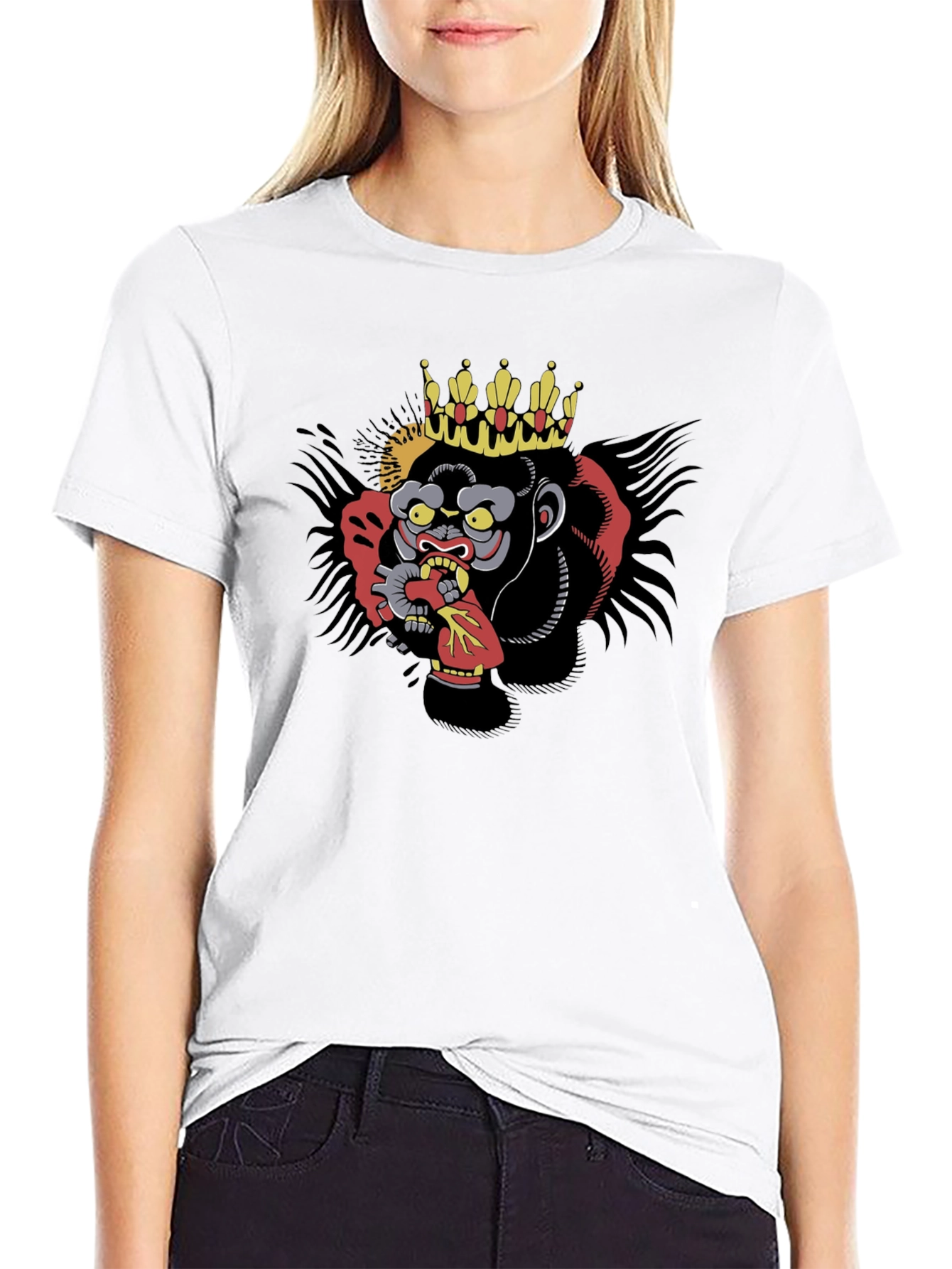 King Kong Graphic Tee - Edgy Mens Shirt