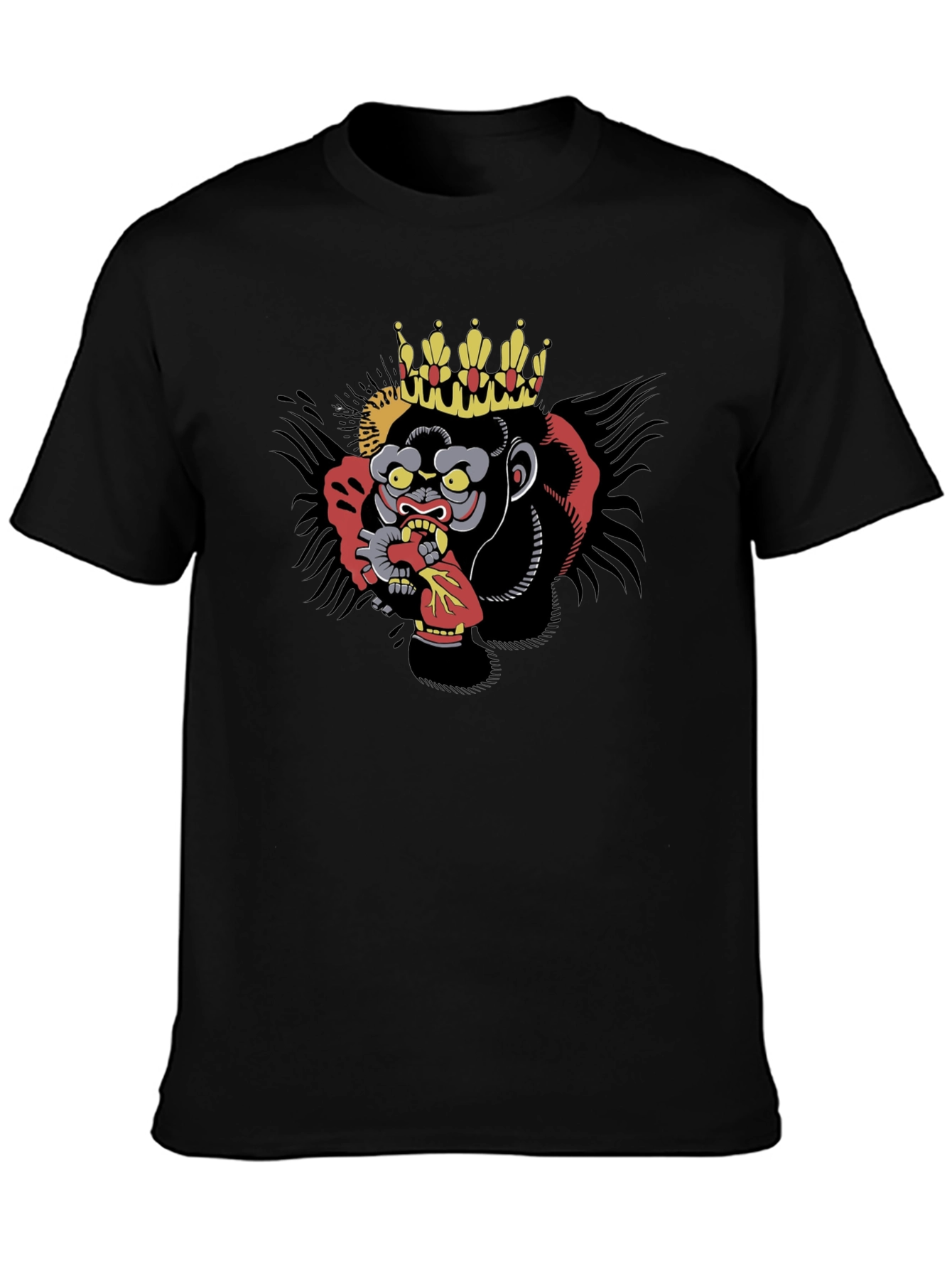 King Kong Graphic Tee - Edgy Mens Shirt