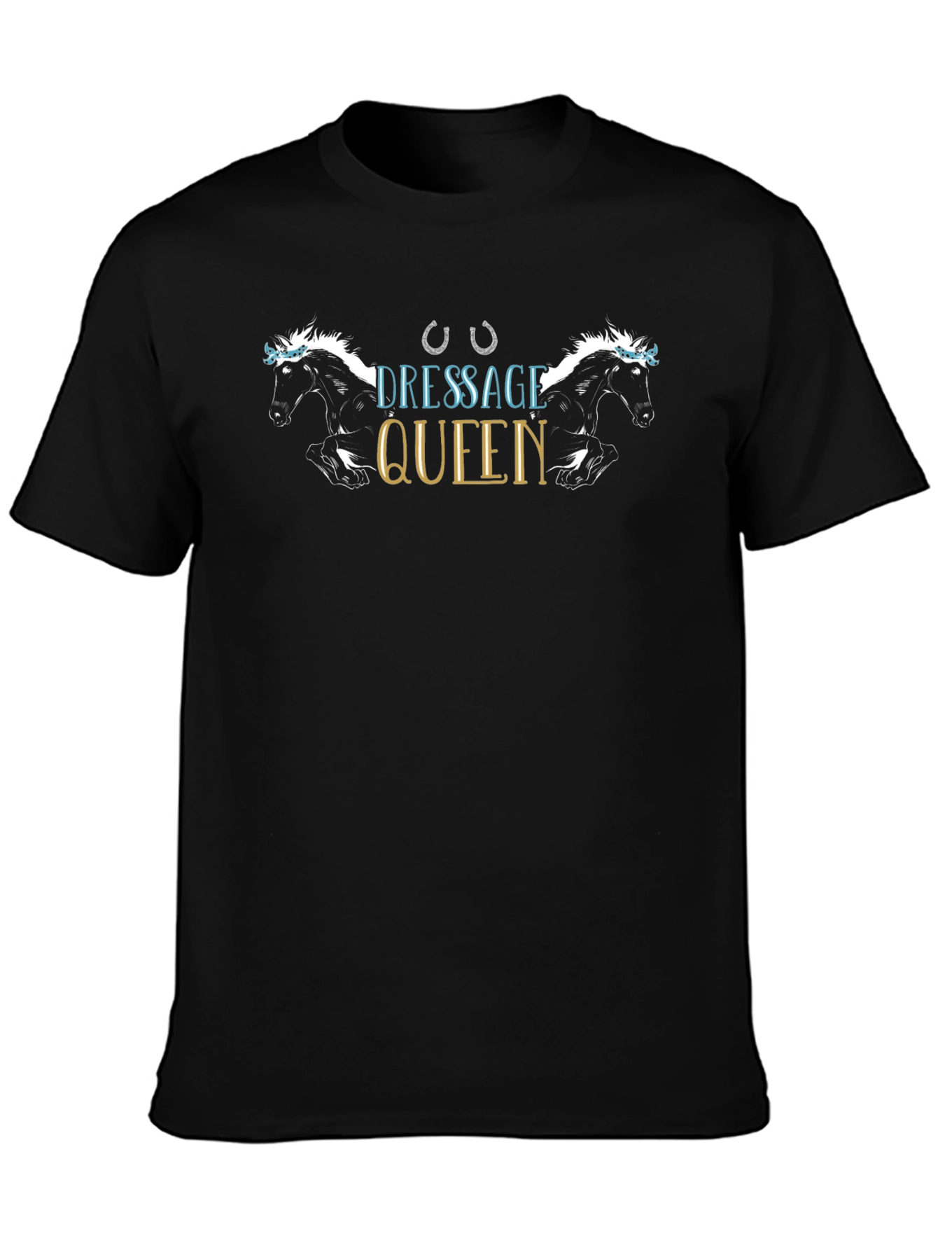 Dressage Queen Horse Graphic Tee