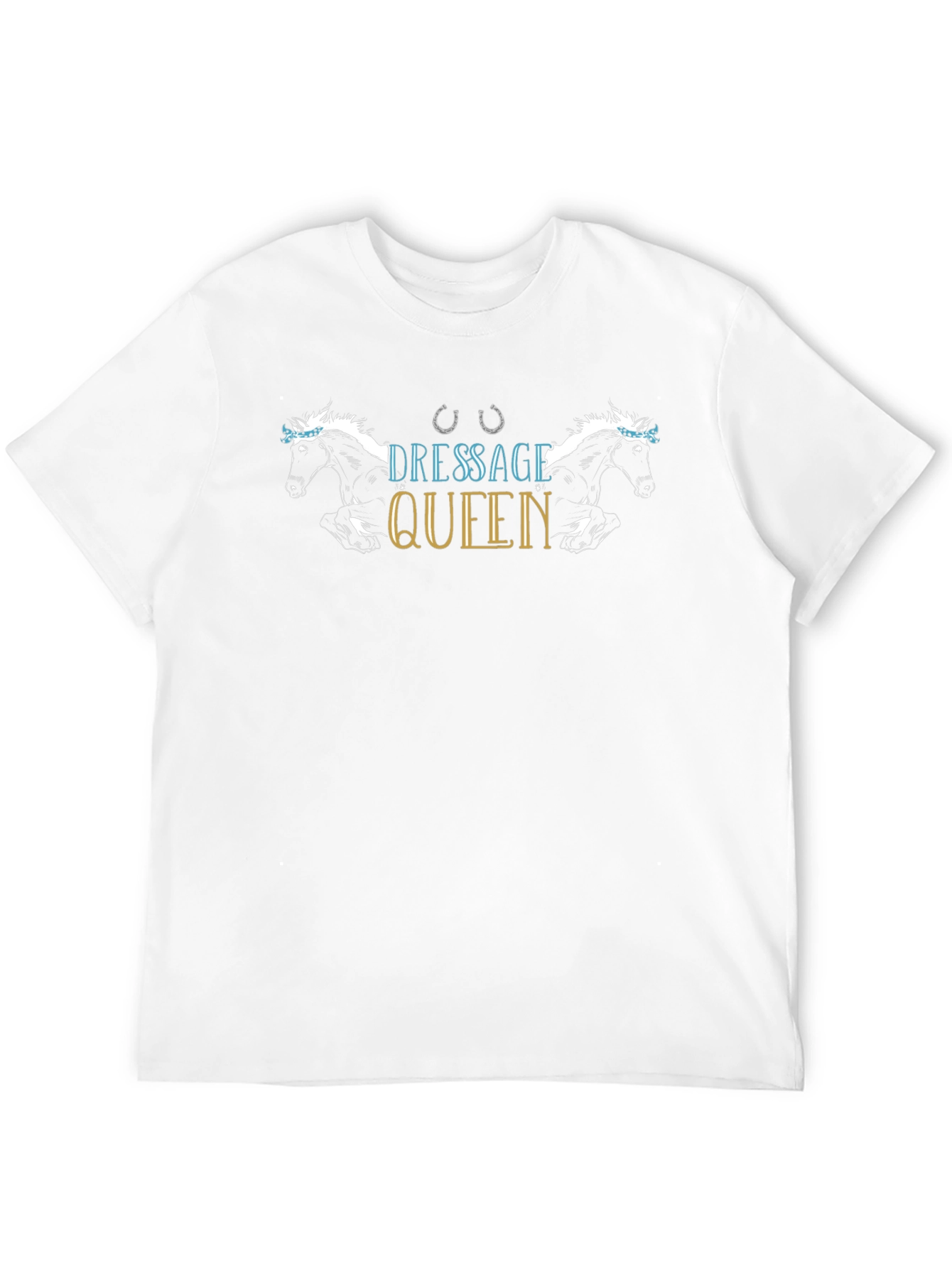 Dressage Queen Horse Graphic Tee
