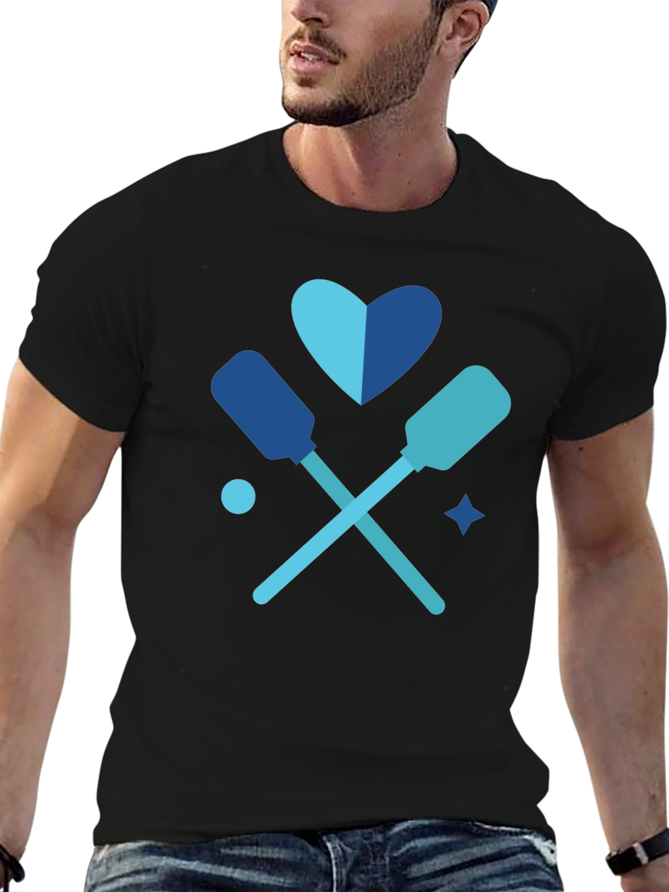 Rowing Heart T-Shirt - Oar Love
