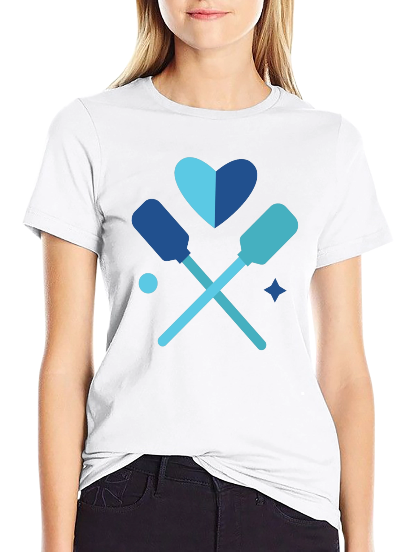 Rowing Heart T-Shirt - Oar Love
