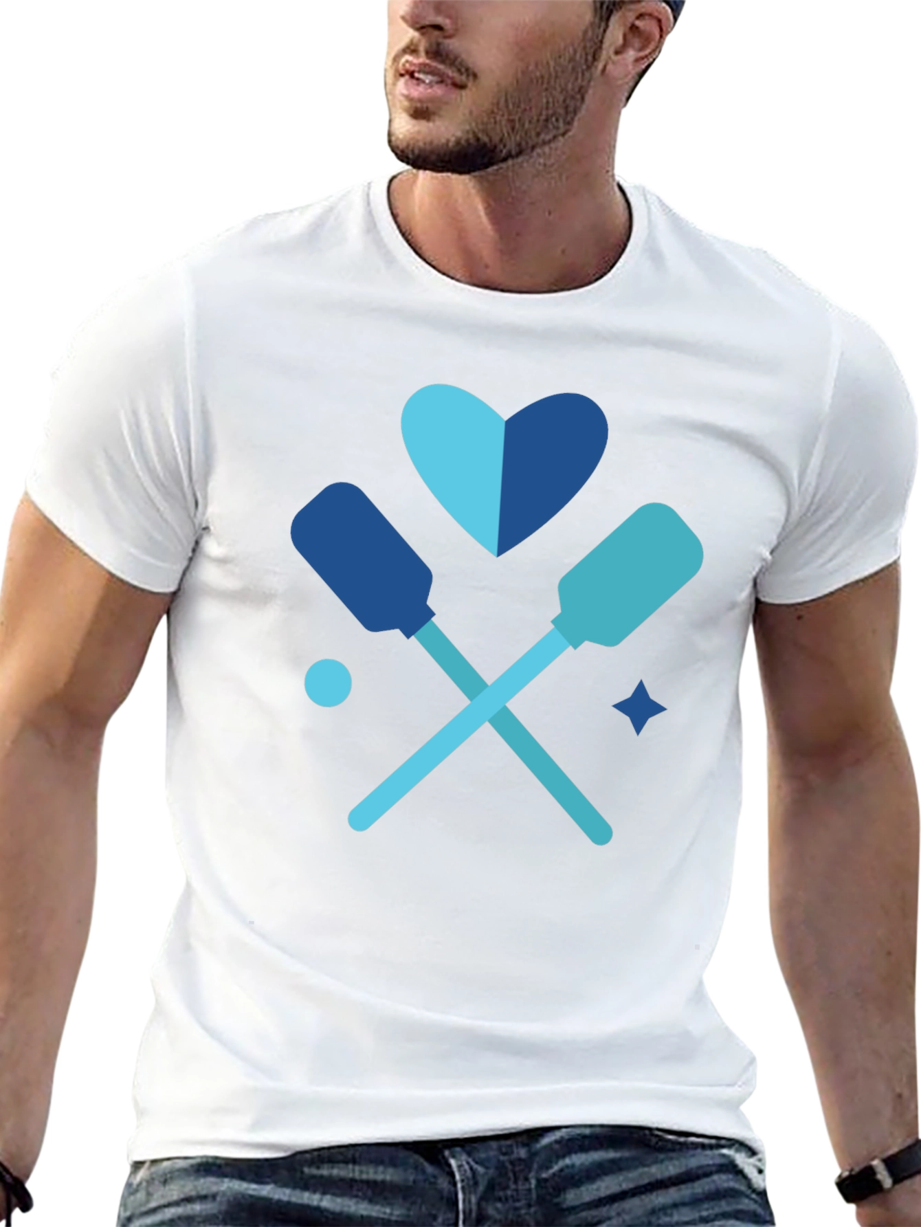 Rowing Heart T-Shirt - Oar Love