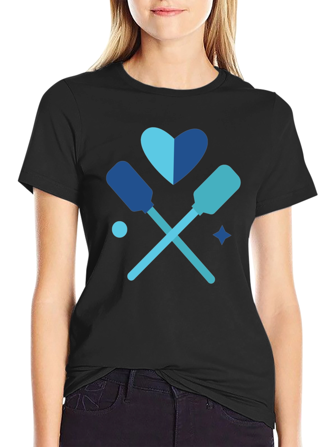 Rowing Heart T-Shirt - Oar Love