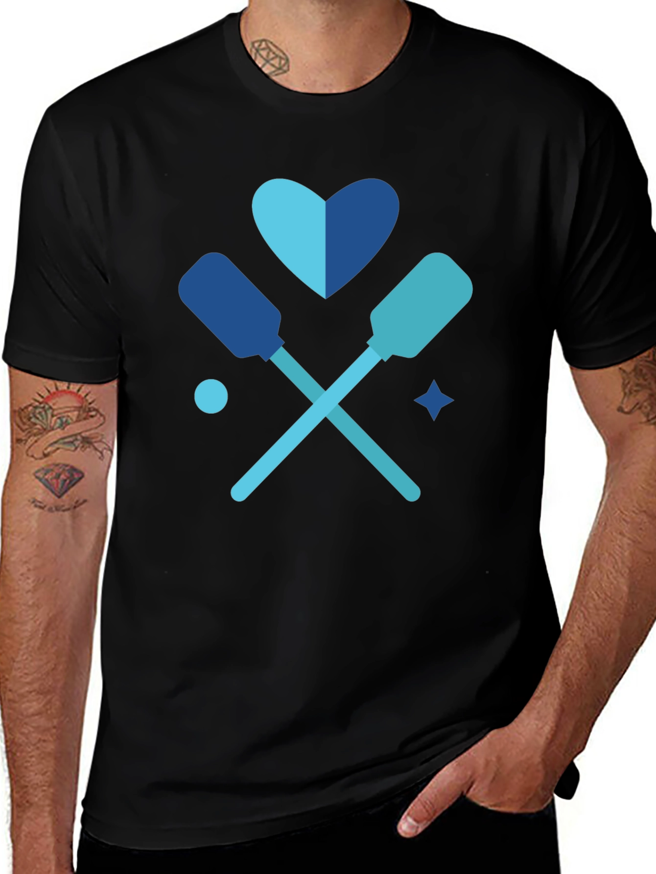 Rowing Heart T-Shirt - Oar Love