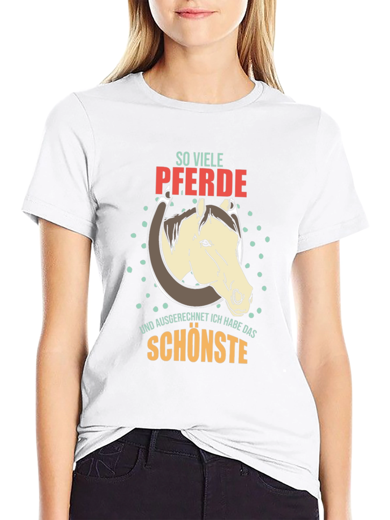 So Viele Pferde Horse T-Shirt