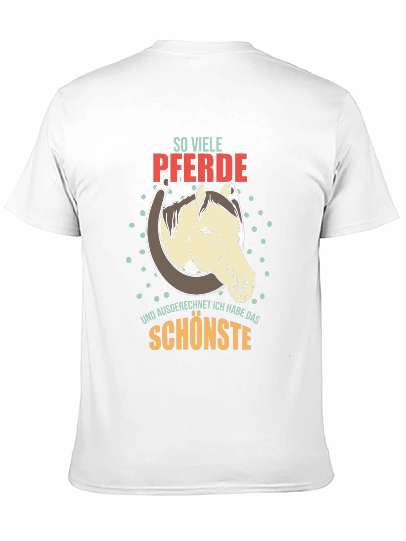 So Viele Pferde Horse T-Shirt