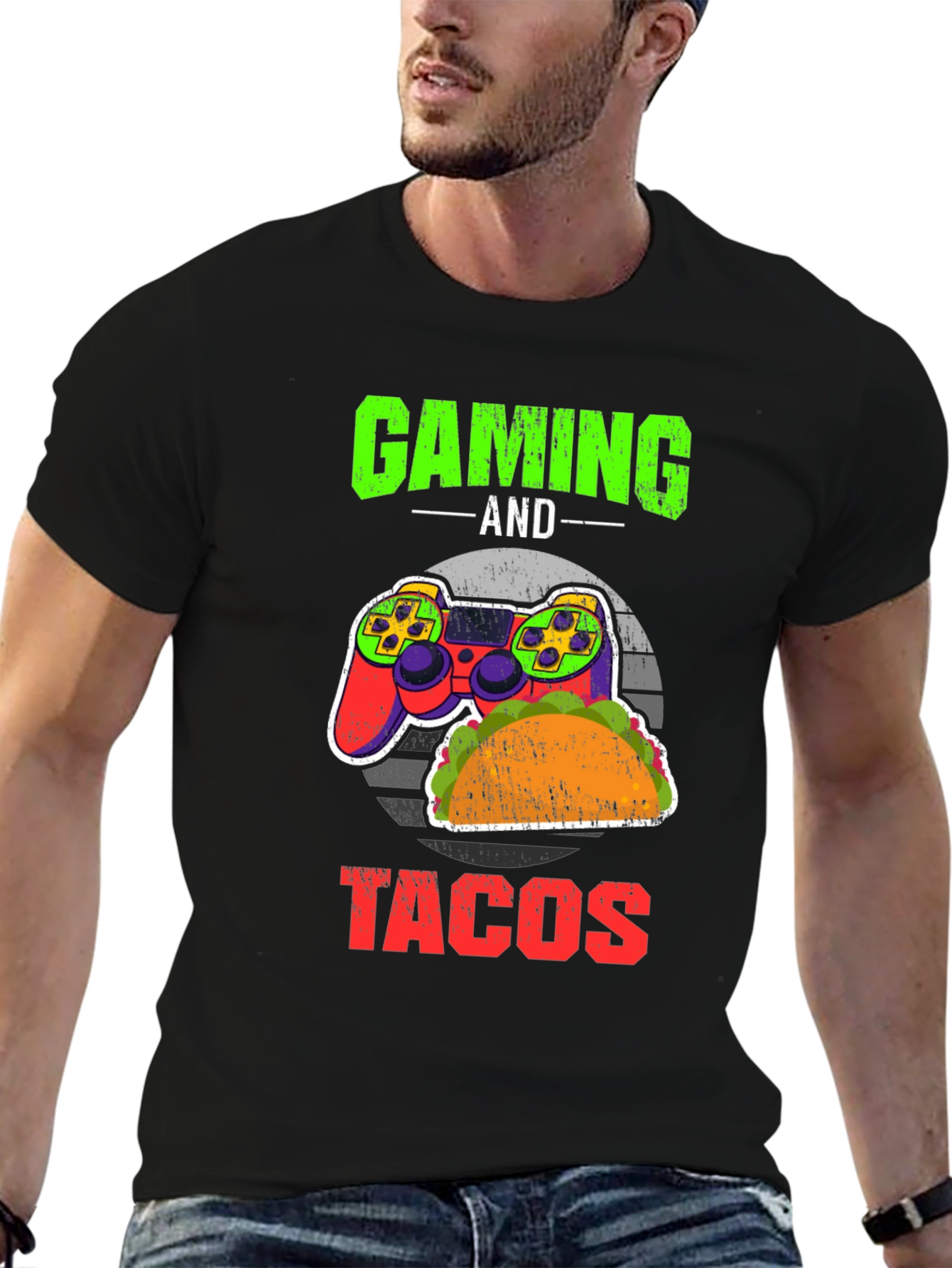 Gaming & Tacos Graphic Tee