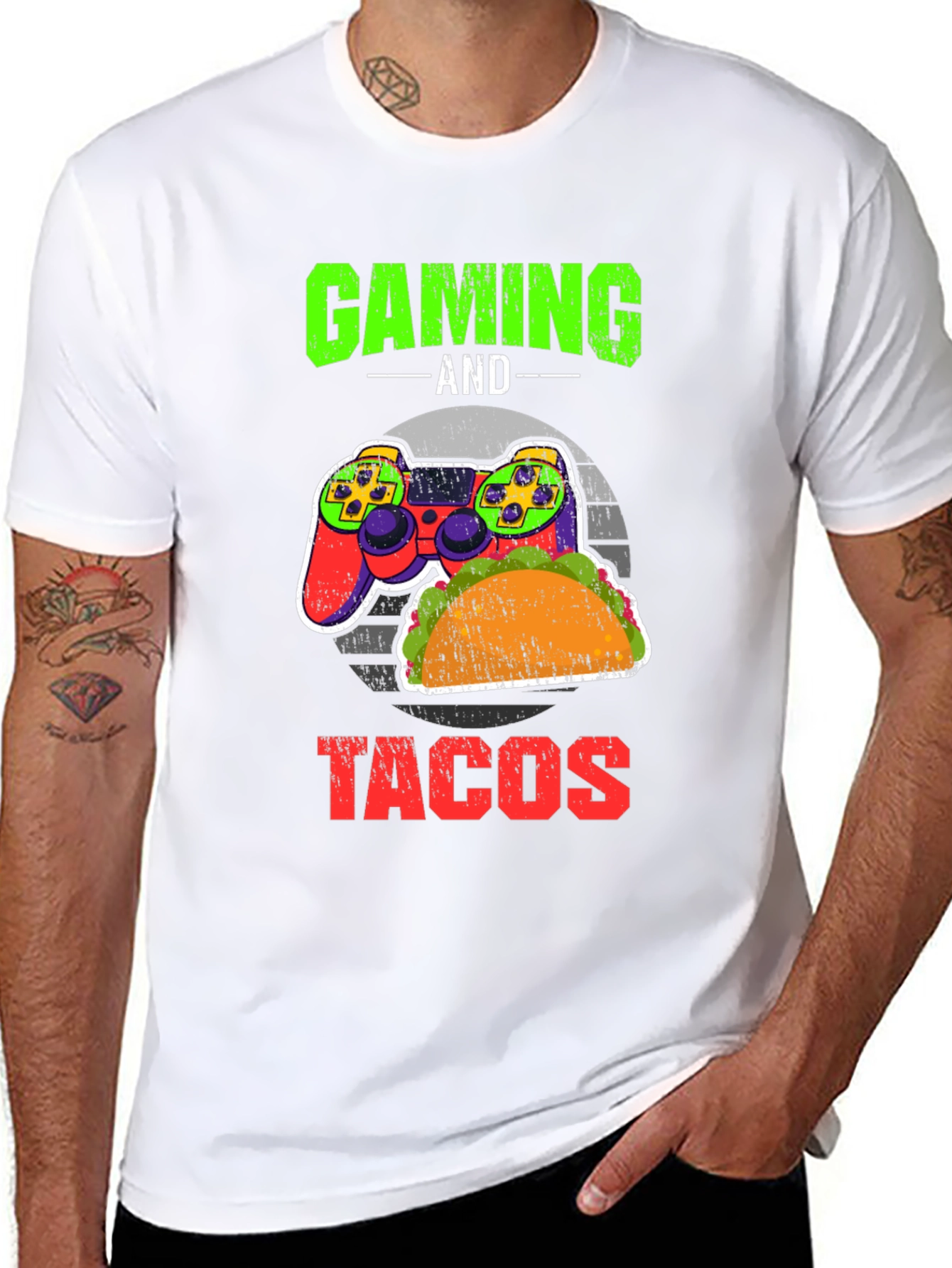 Gaming & Tacos Graphic Tee