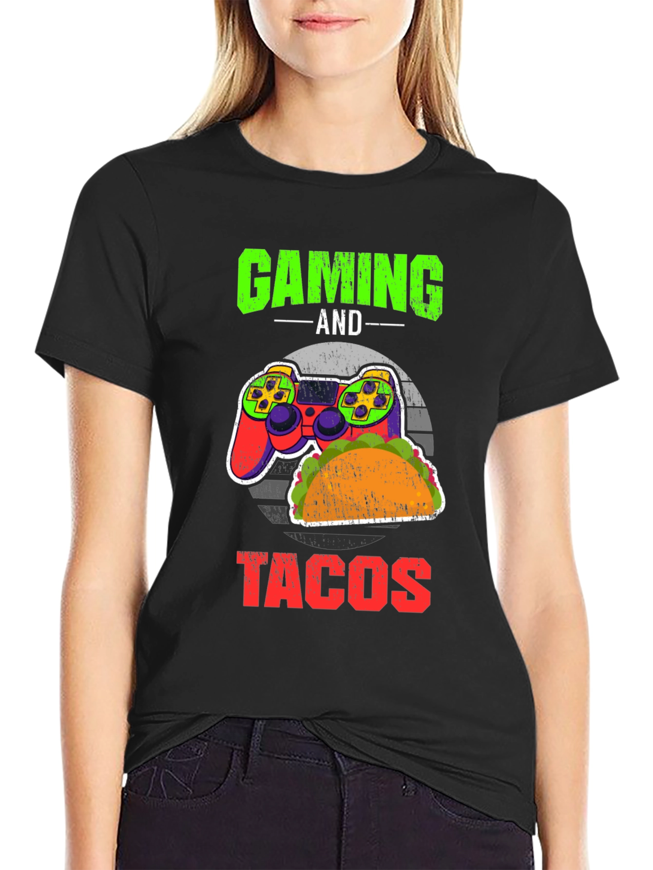 Gaming & Tacos Graphic Tee