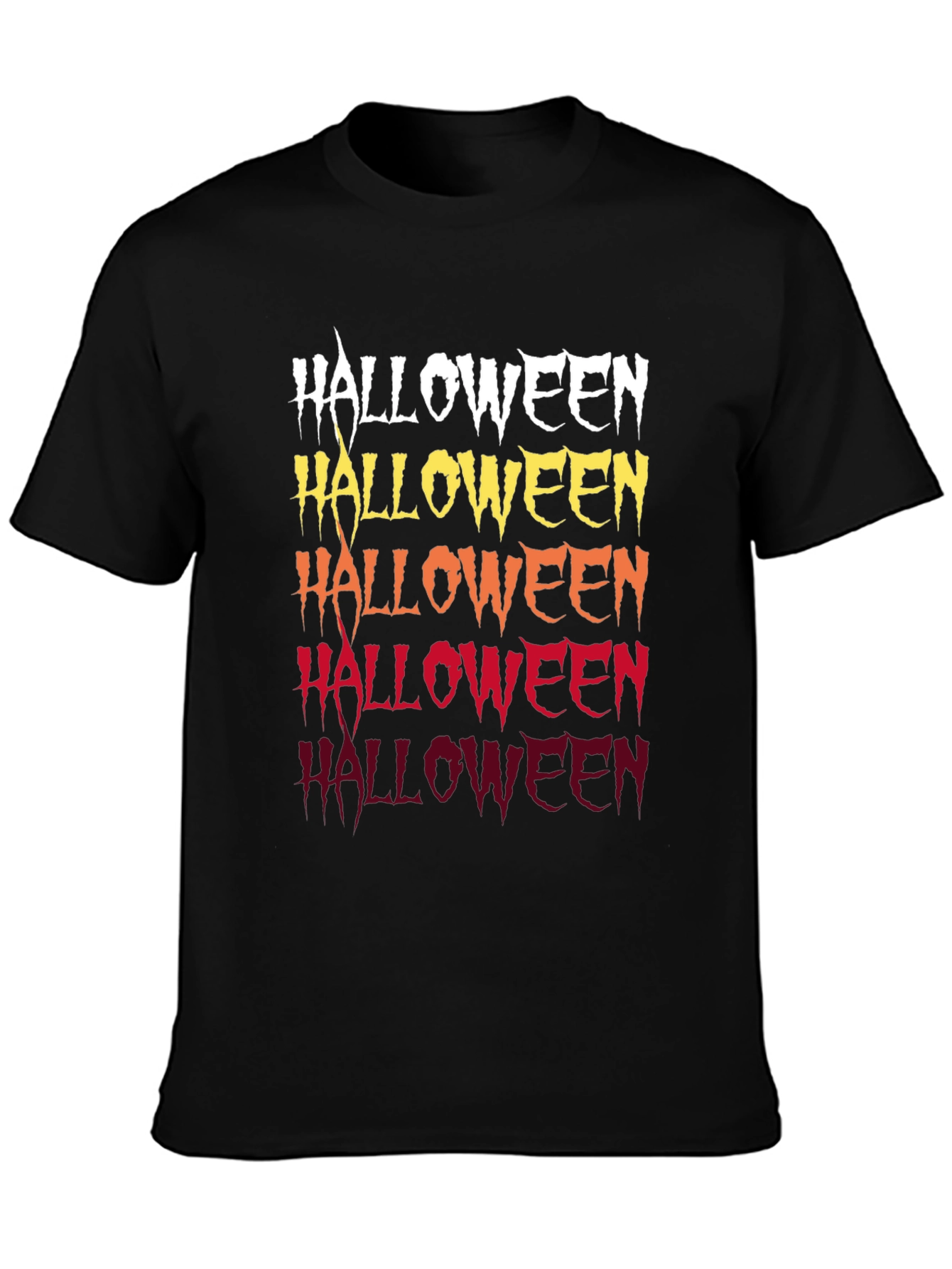 Halloween Gradient T-Shirt - Spooky Style