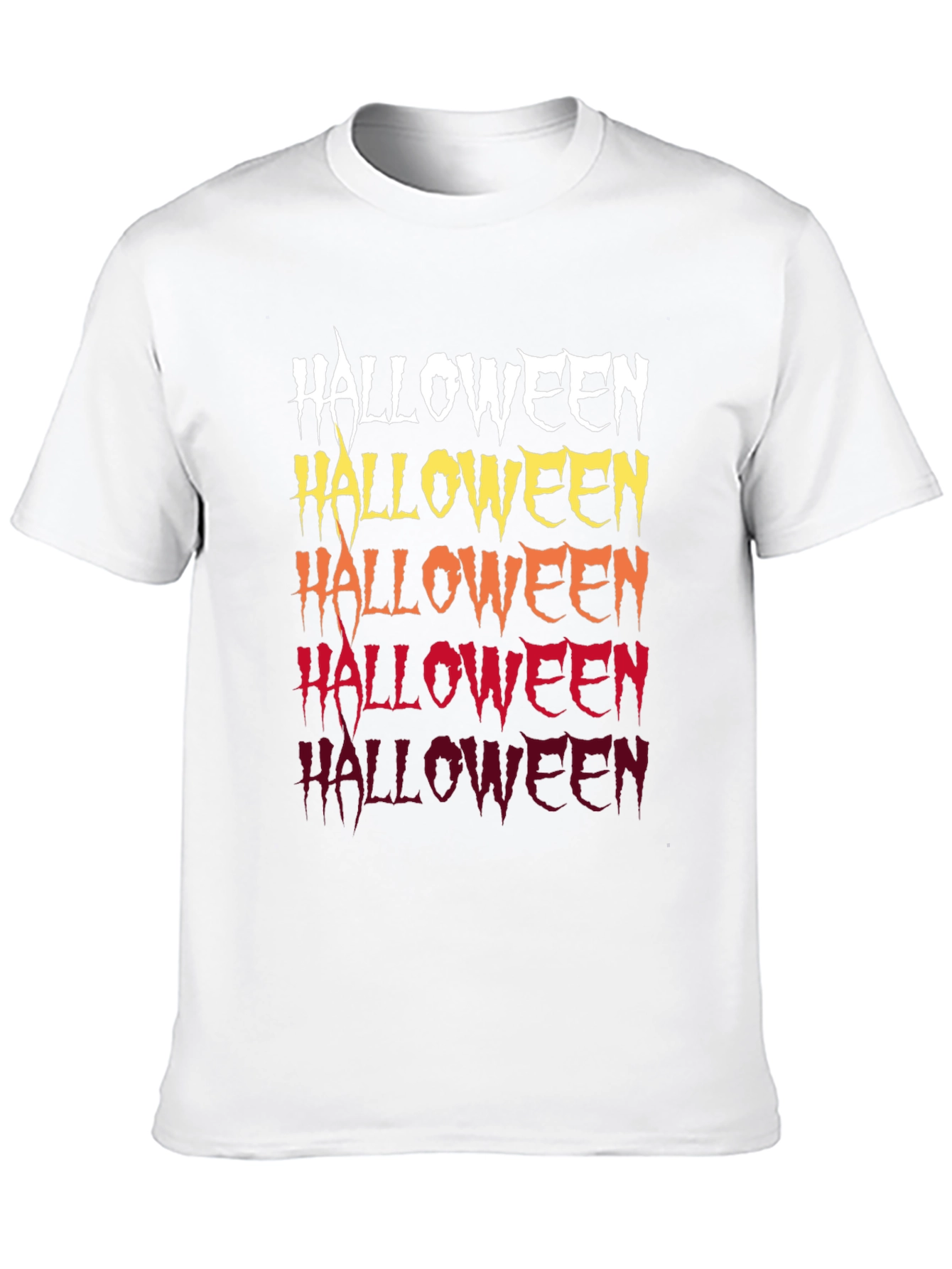 Halloween Gradient T-Shirt - Spooky Style