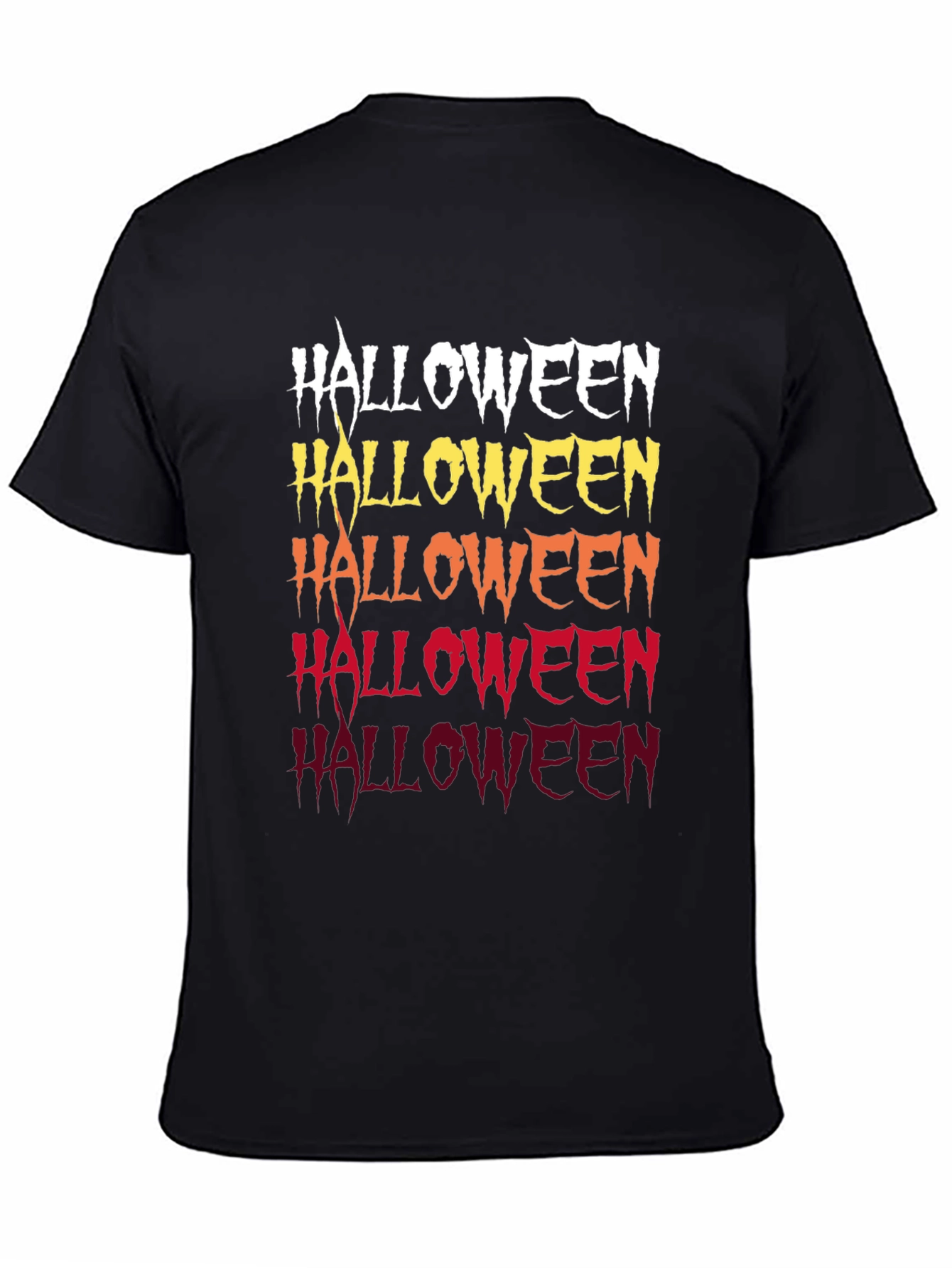 Halloween Gradient T-Shirt - Spooky Style