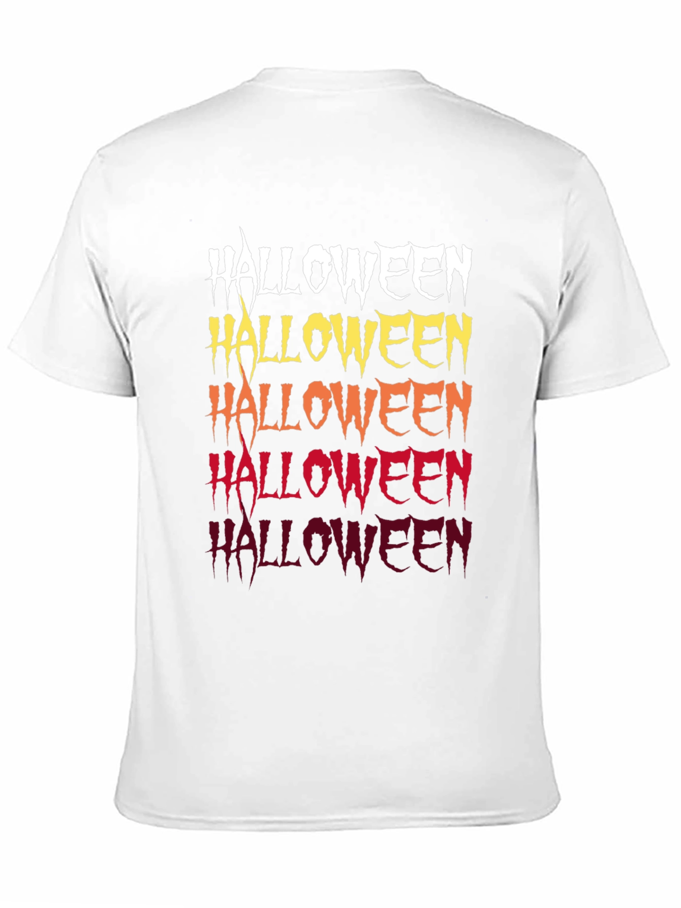 Halloween Gradient T-Shirt - Spooky Style
