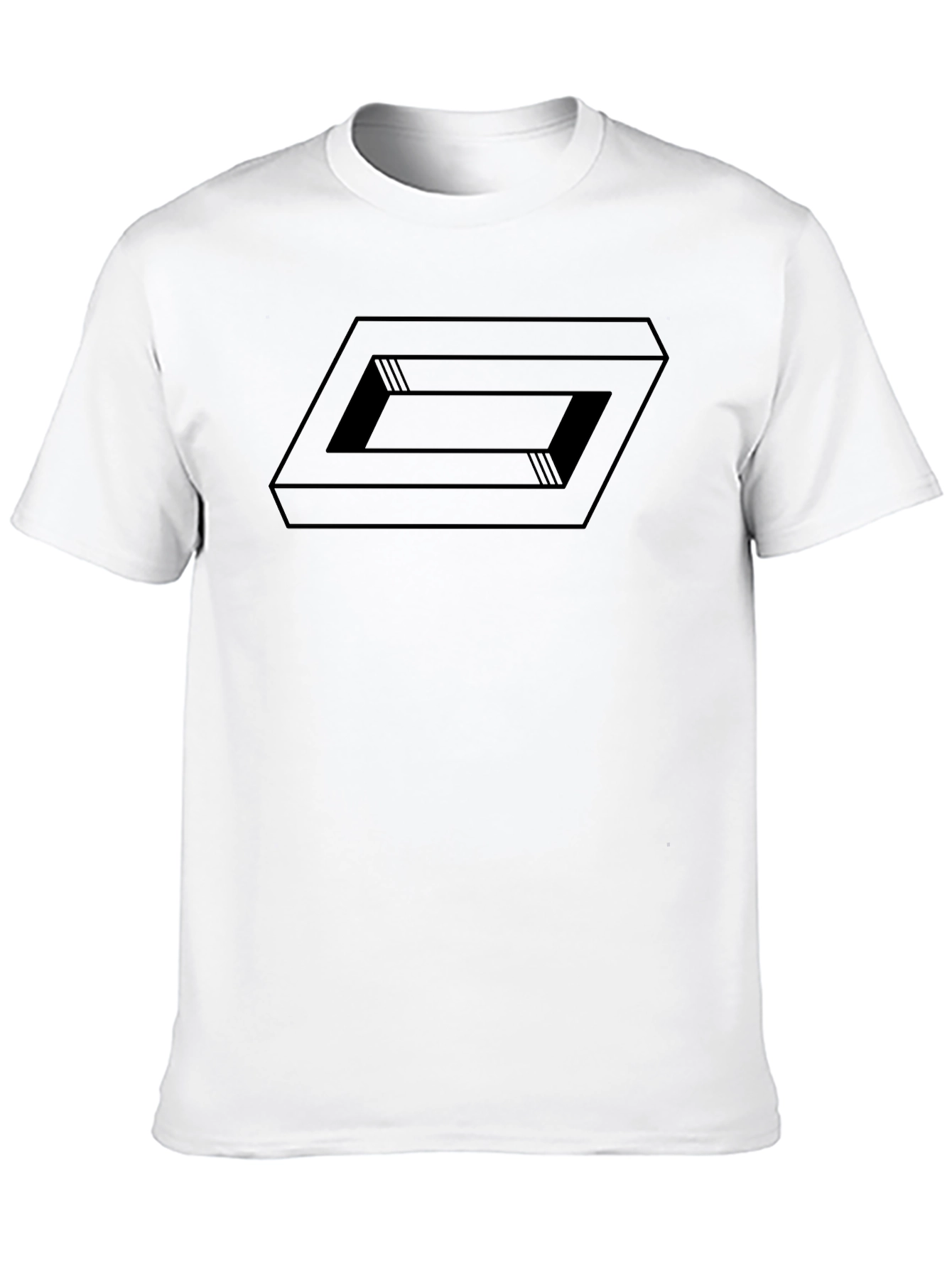 Optical Illusion T-Shirt - Modern Graphic Tee