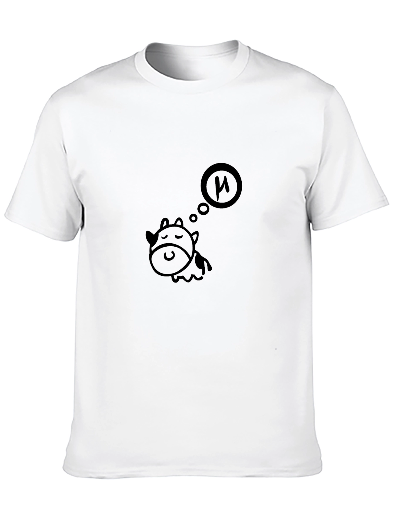 Dreaming Cow Graphic Tee - Soft Cotton Blend