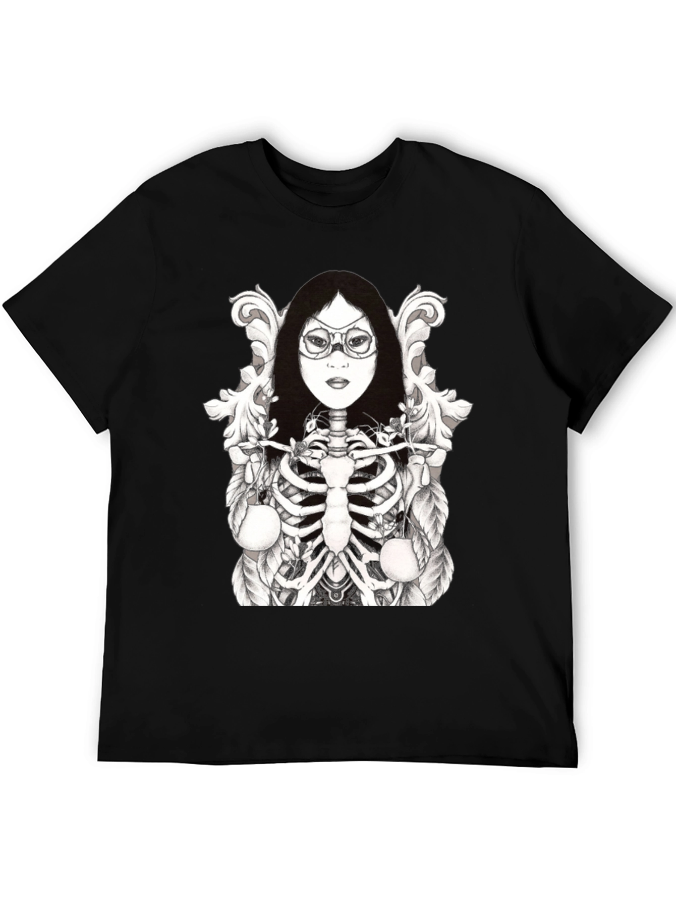 Skeleton Girl T-Shirt - Unique Graphic Tee
