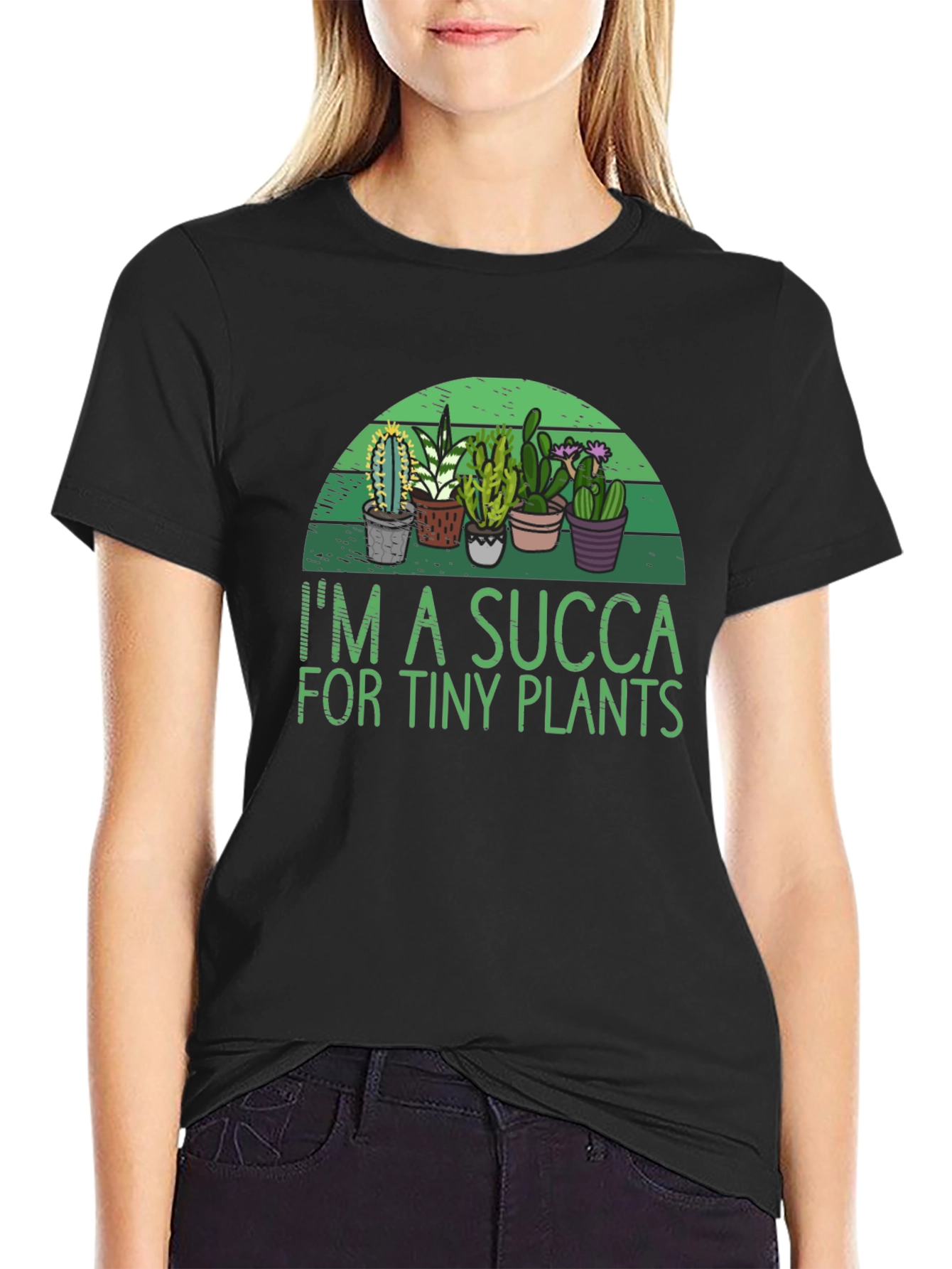 Im a SUCCA for Tiny Plants Graphic T-Shirt