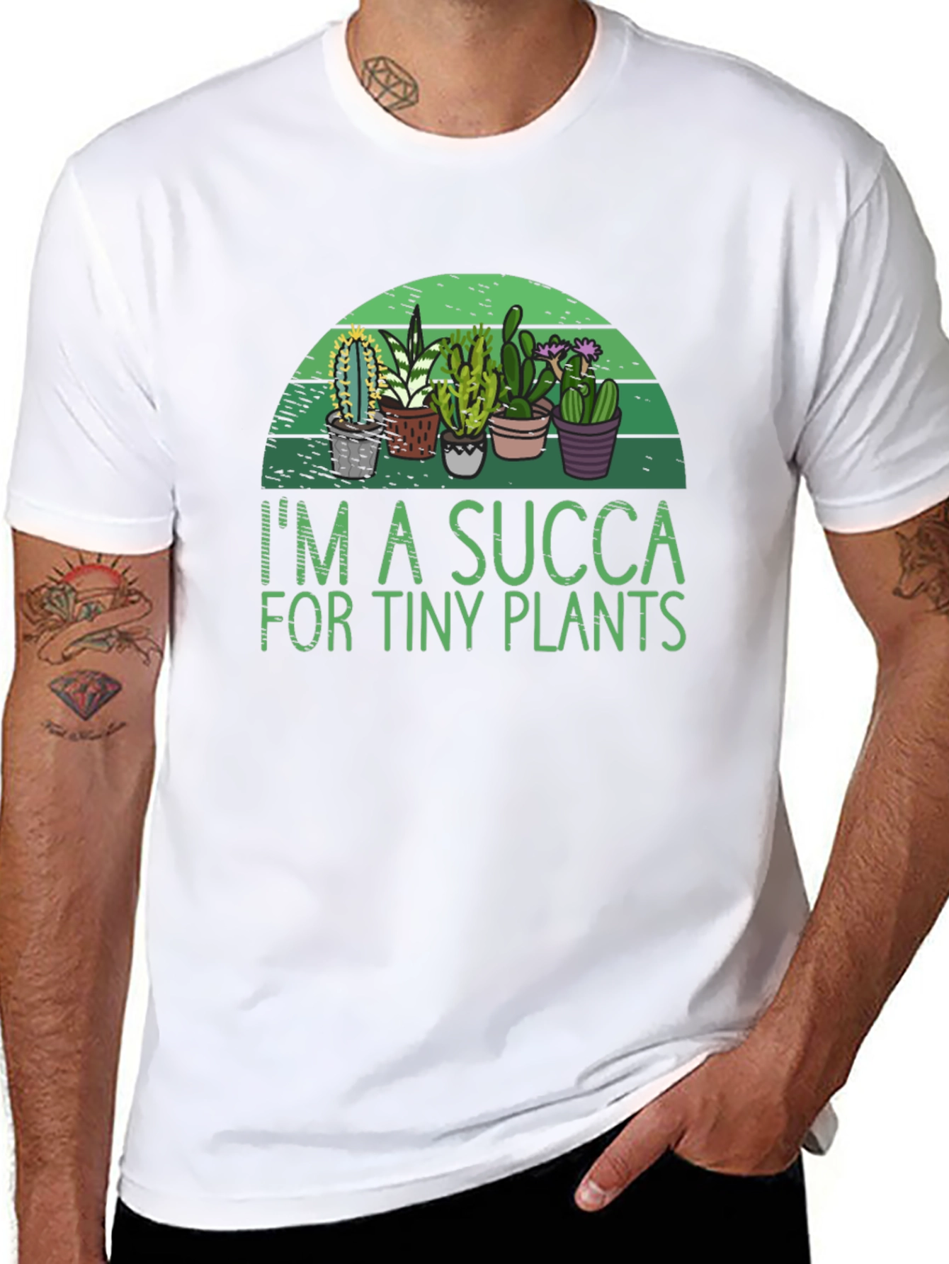 Im a SUCCA for Tiny Plants Graphic T-Shirt