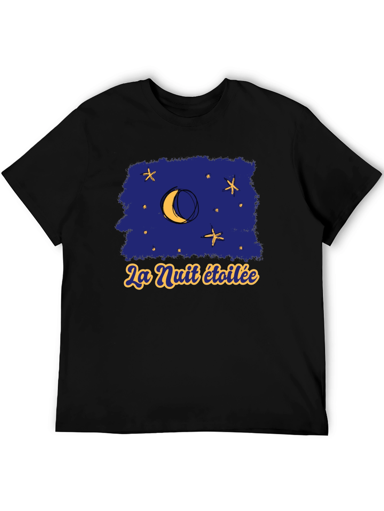 La Nuit Étoilée Graphic T-Shirt - Starry Night Tee