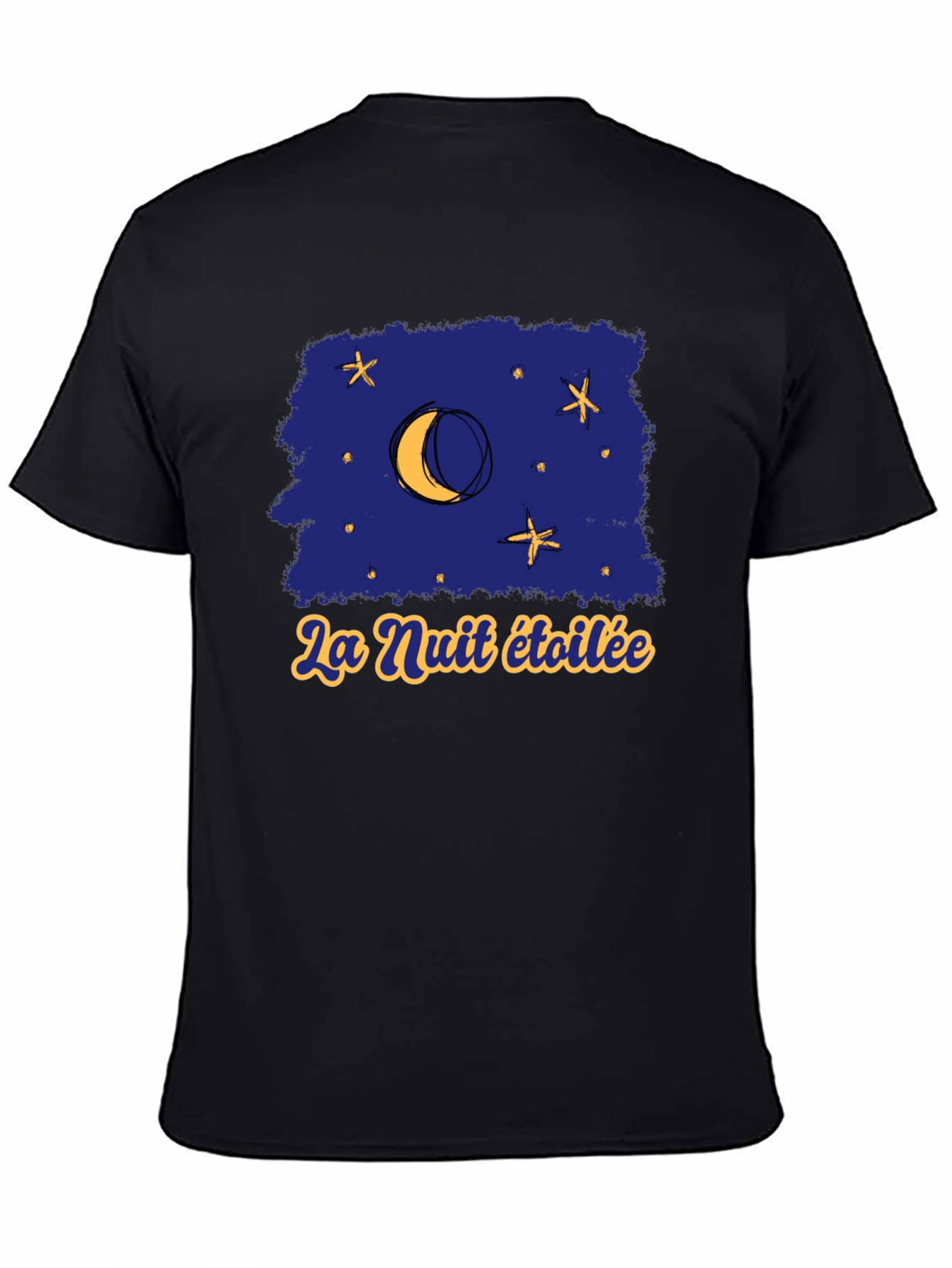 La Nuit Étoilée Graphic T-Shirt - Starry Night Tee
