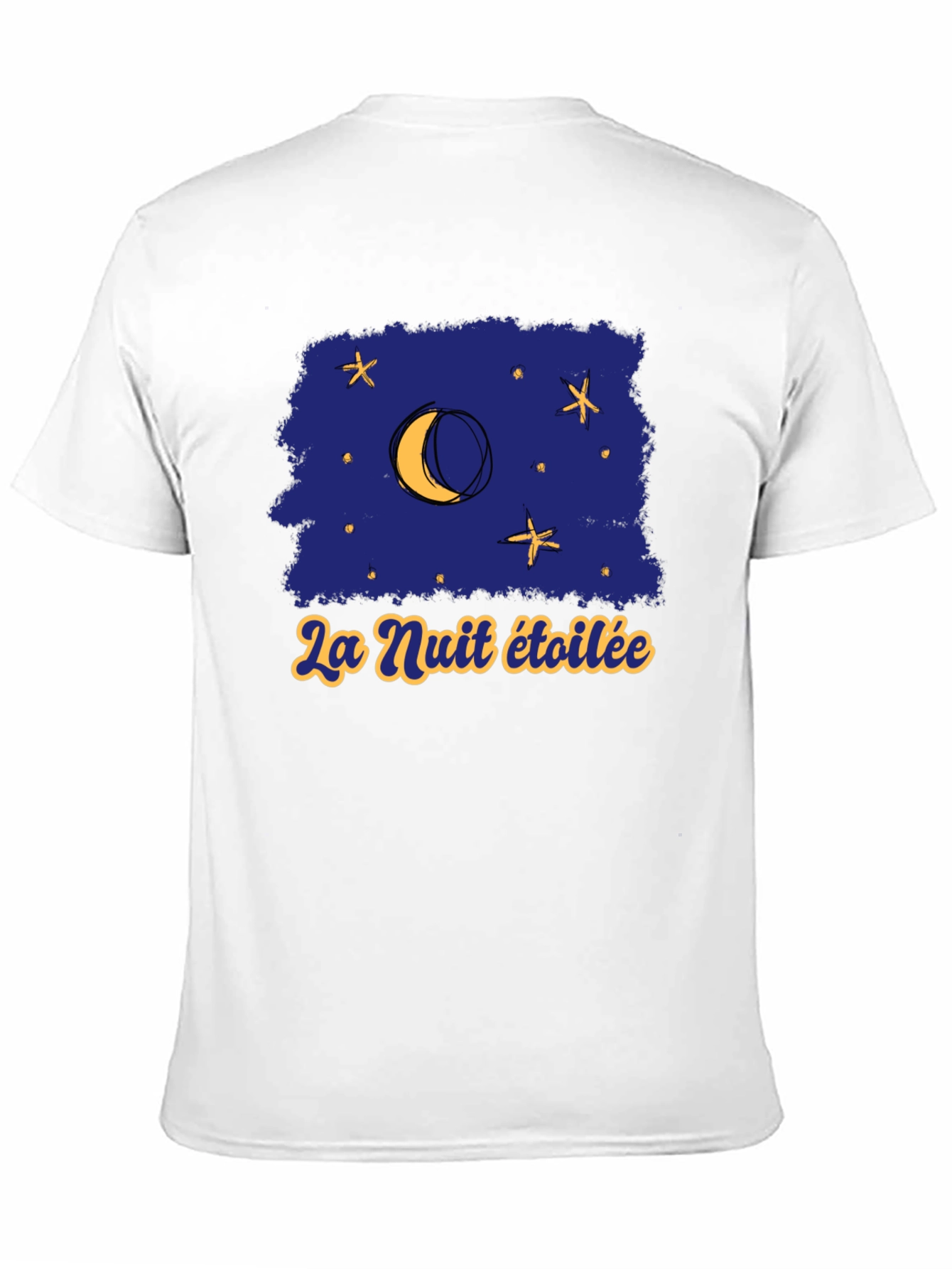 La Nuit Étoilée Graphic T-Shirt - Starry Night Tee