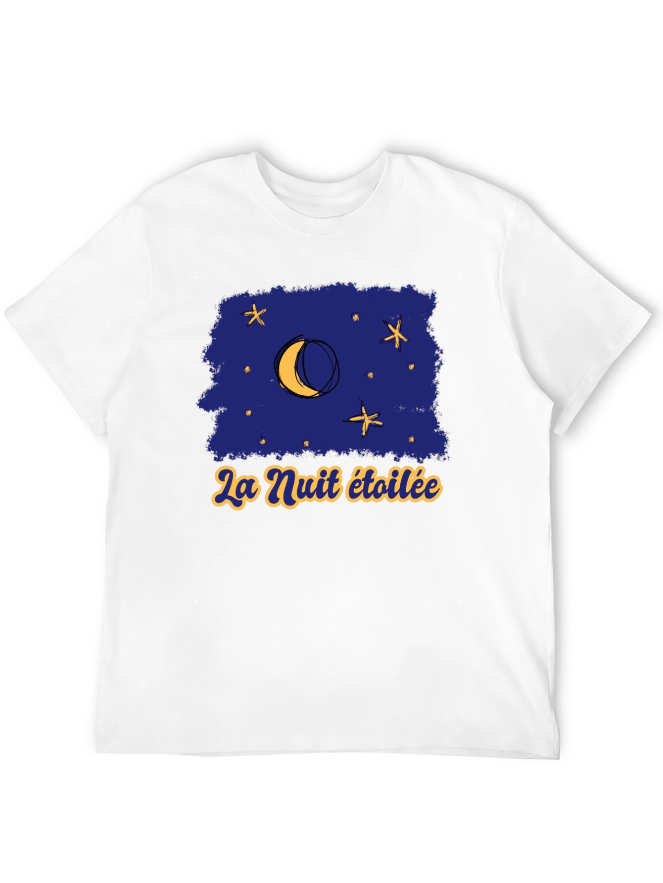 La Nuit Étoilée Graphic T-Shirt - Starry Night Tee