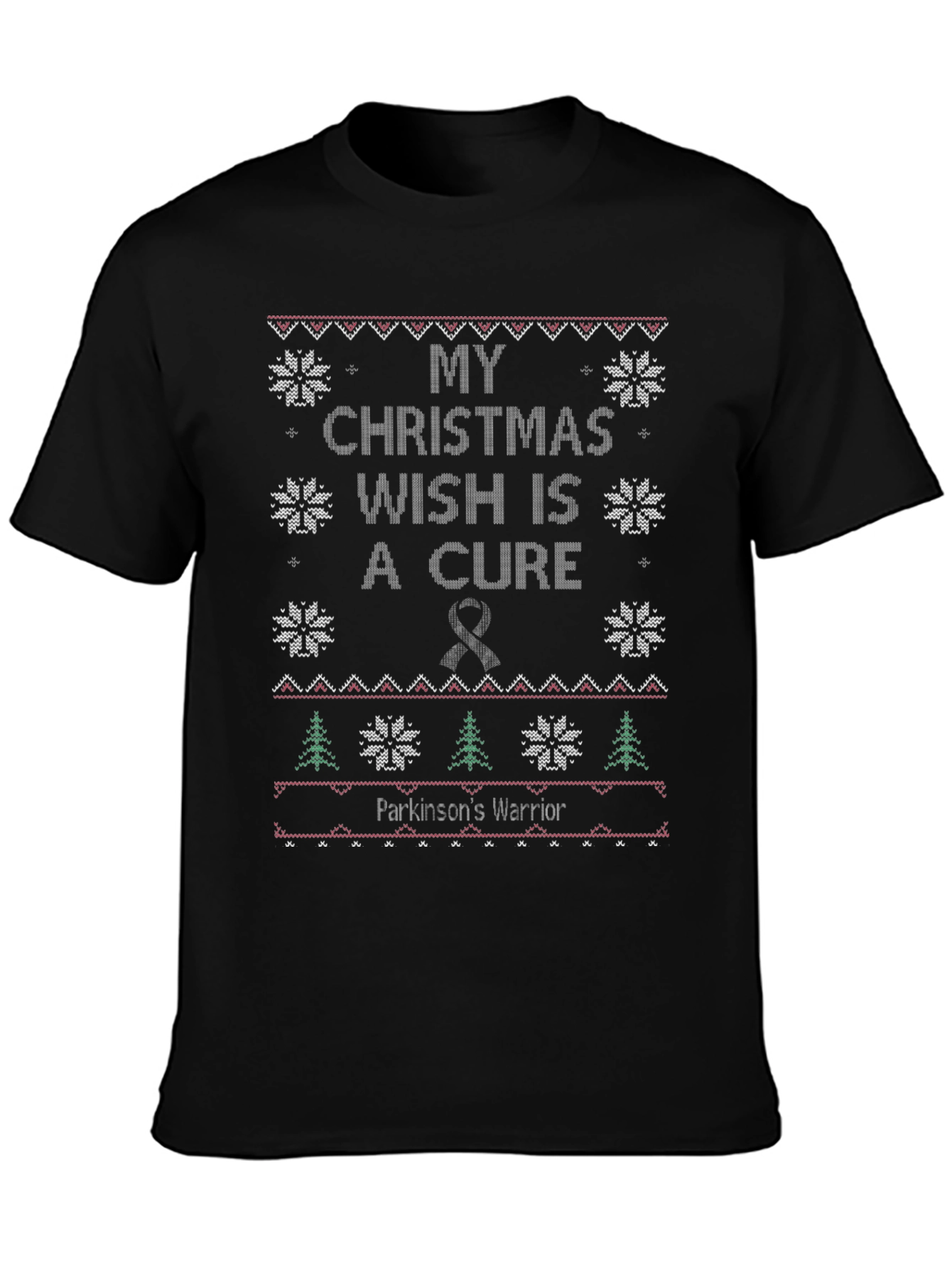 Parkinsons Warrior Christmas Wish T-Shirt