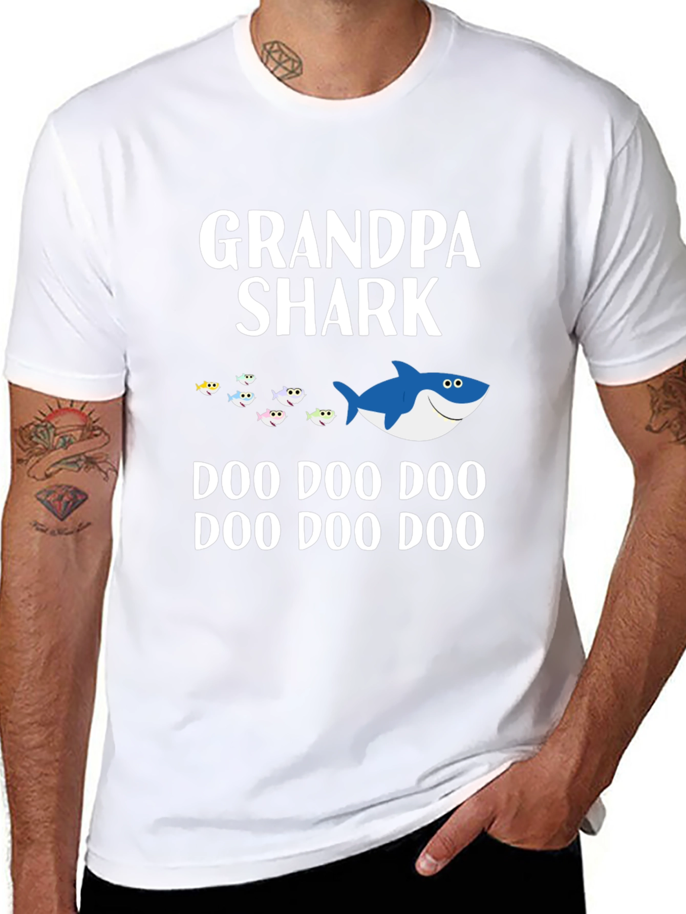 Grandpa Shark Doo Doo T-Shirt
